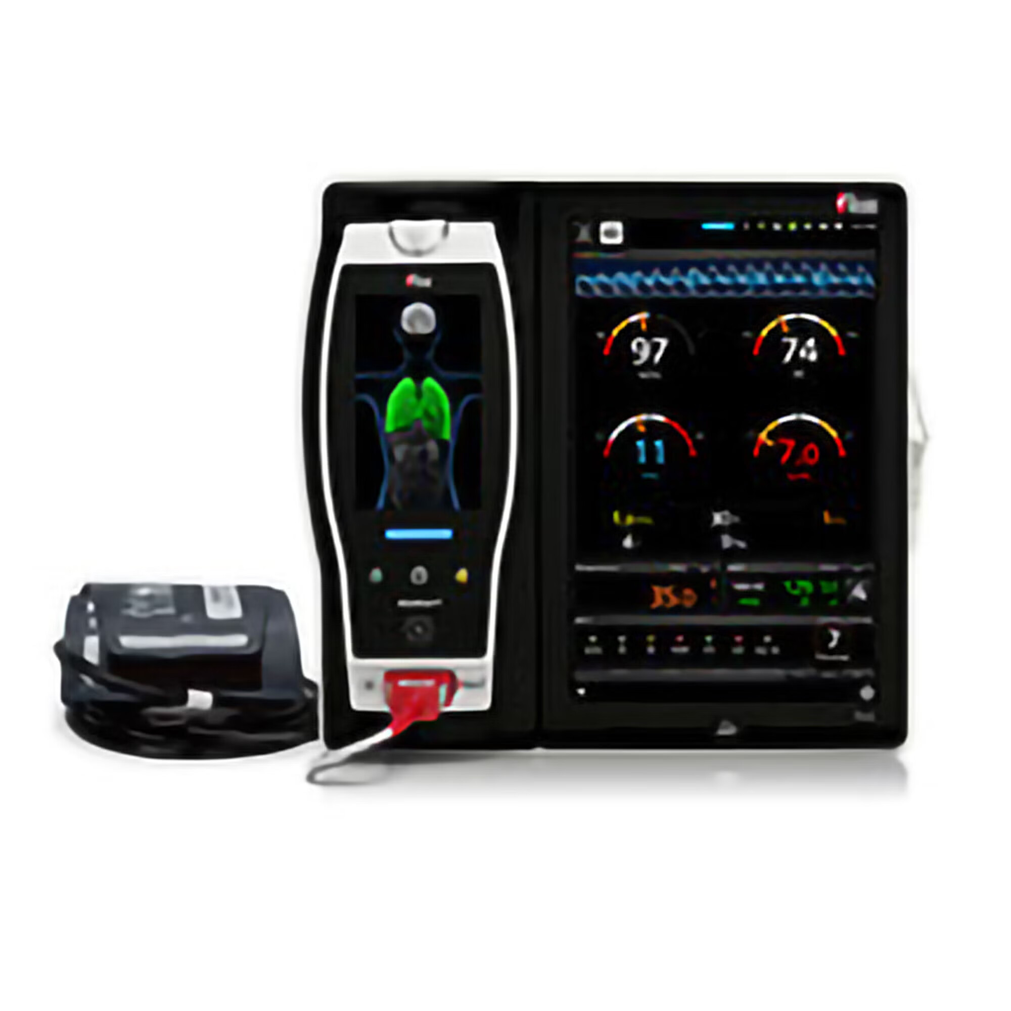 Masimo Corp - 9695 Patient Monitor Masimo® Root® Spot Check NIBP, SpO2, Temperature AC Power