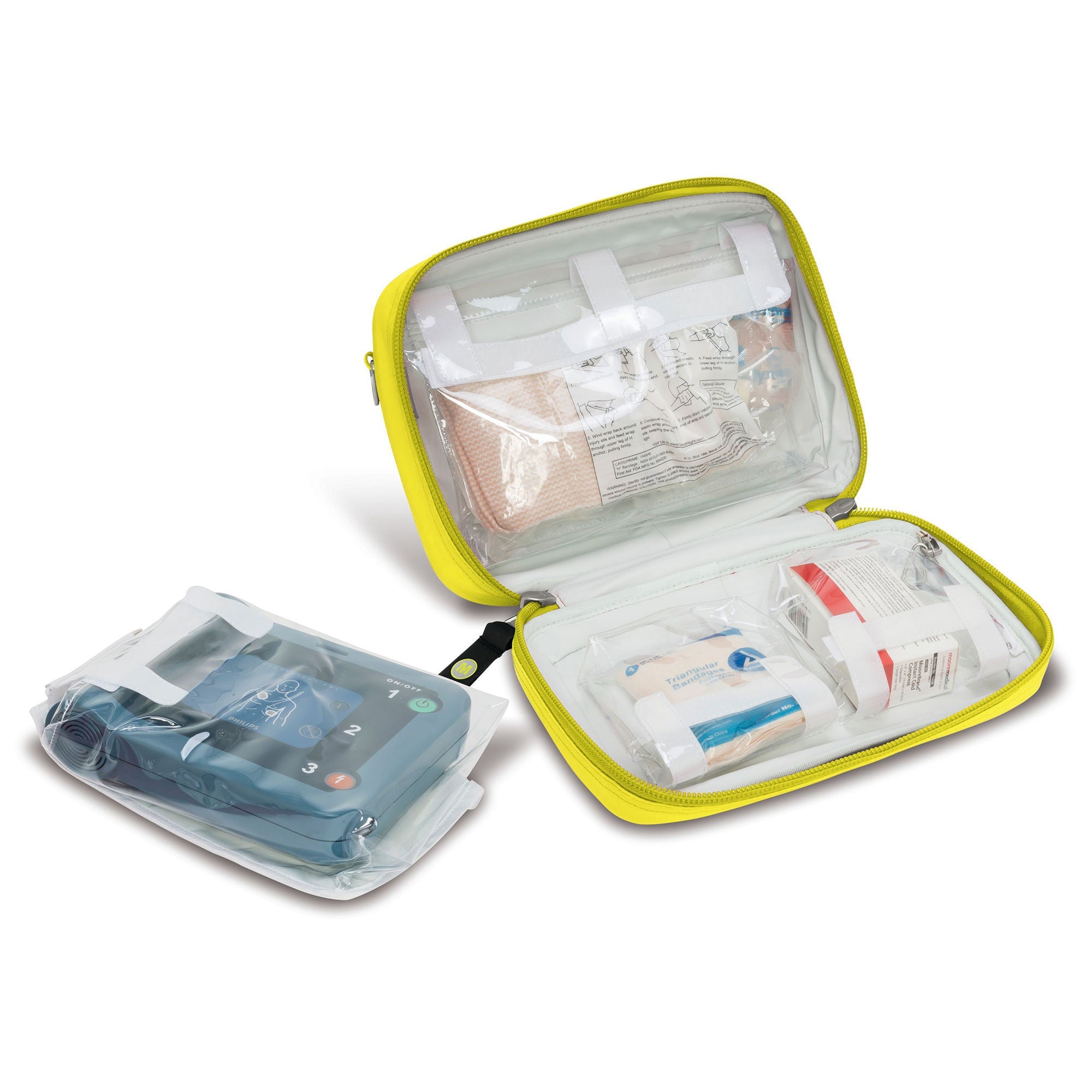 MERET USA LLC - M8101C-HV Module Bag Meret XTRA FILL™ PRO X Yellow Infection Control Material 3-3/4 X 6-1/4 X 10-1/4 Inch