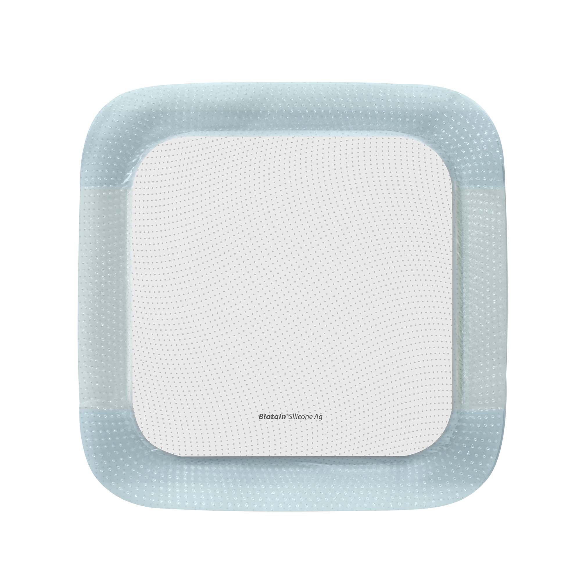Coloplast - 39640 Silver Foam Dressing Biatain® Silicone Ag Square Sterile