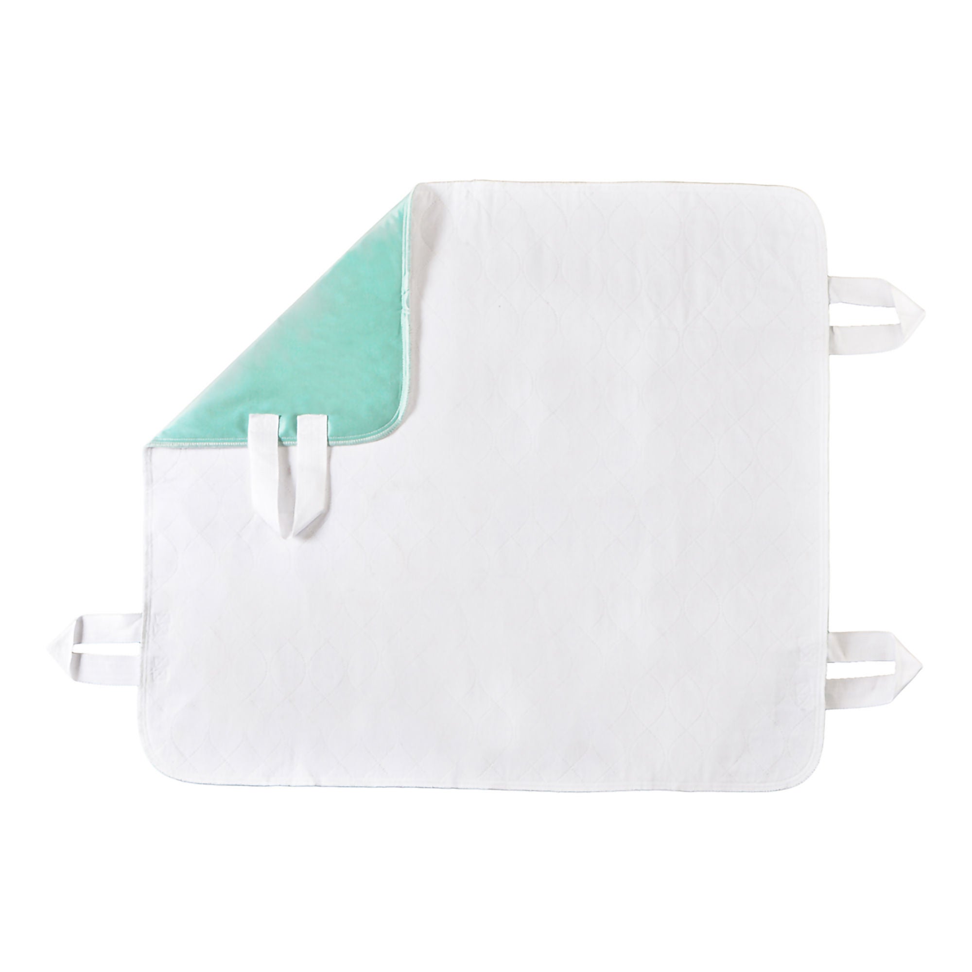 Nova Ortho-Med - UP-3236H Reusable Underpad Ultra Repositioning with Straps 32 X 36 Inch Polyester / Rayon Light Absorbency
