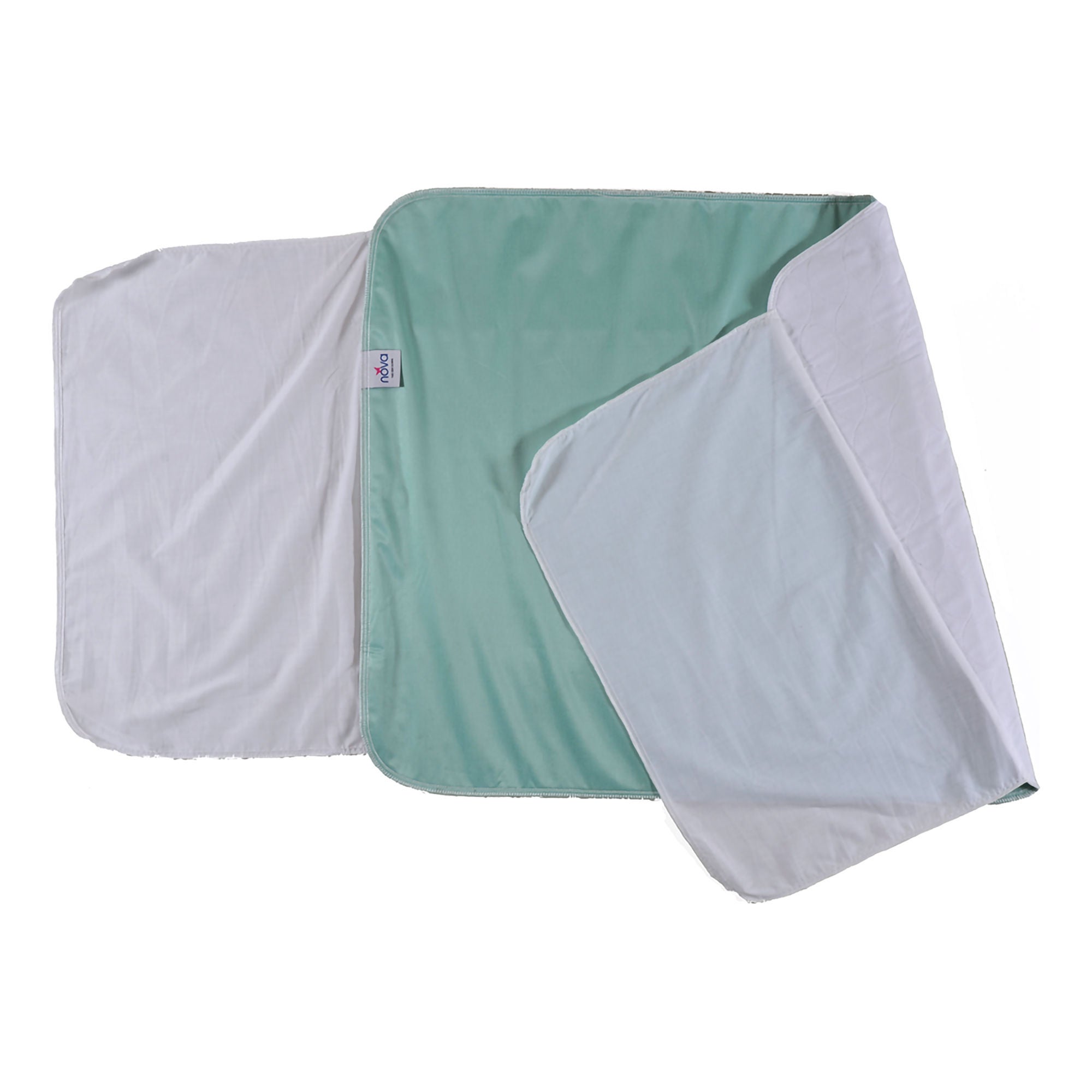 Nova Ortho-Med - UP-3672T Reusable Underpad Ultra Tuckable 36 X 72 Inch Polyester / Rayon Light Absorbency