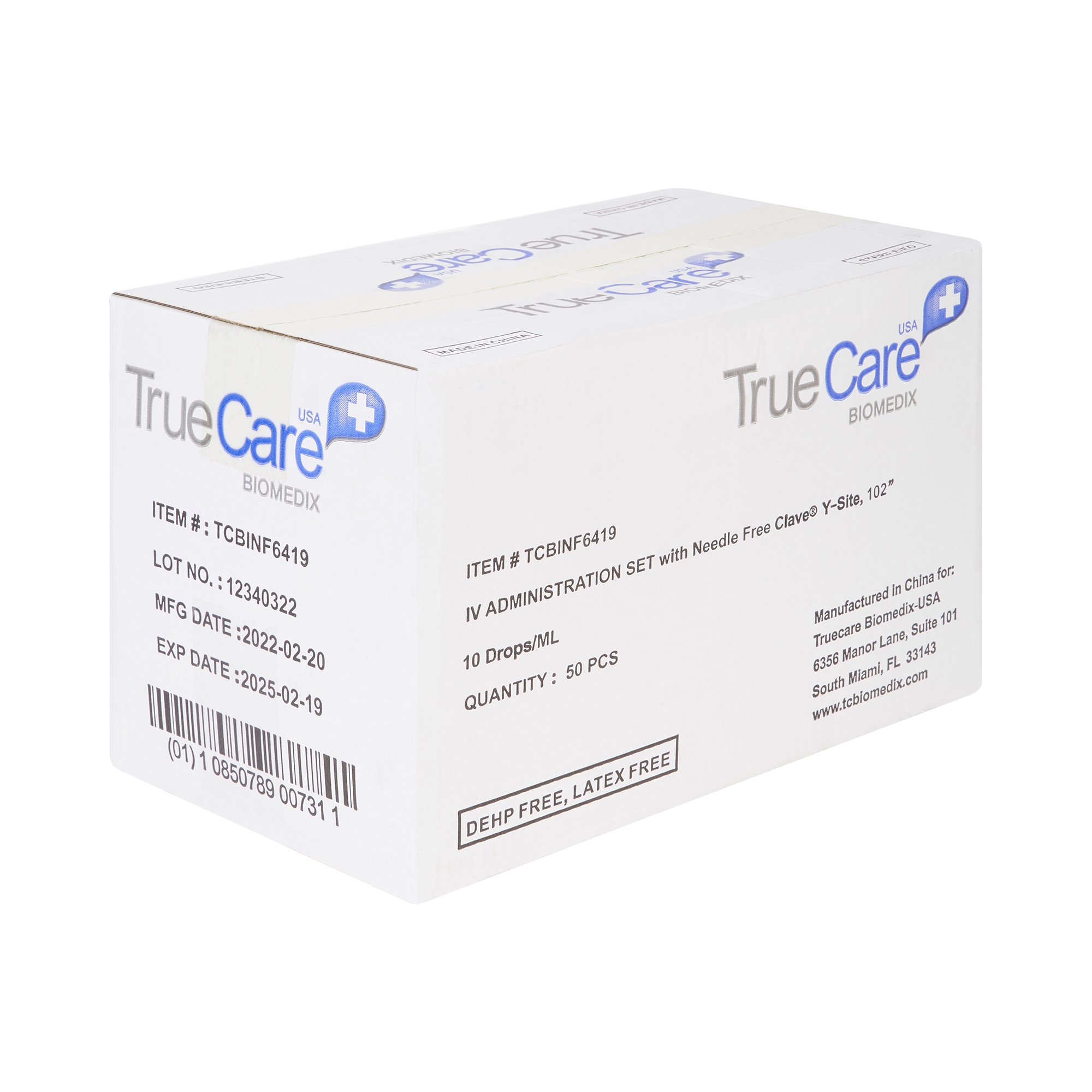 McKesson Brand TCBINF6419-A - McKesson IV Pump Set, 18 mL - 50/Box