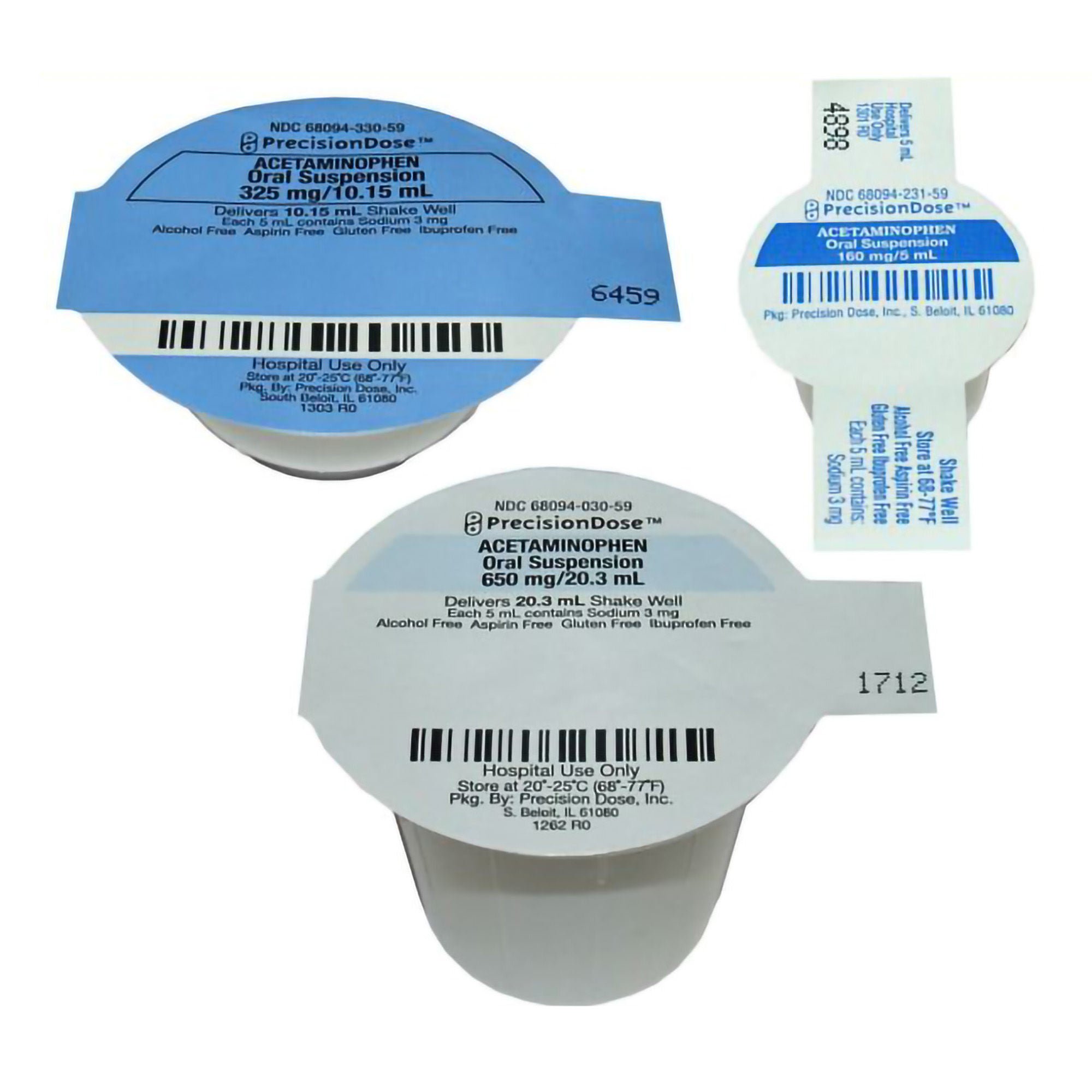 Precision Dose Inc - 68094023162 PrecisionDose™ Acetaminophen Children's Pain Relief