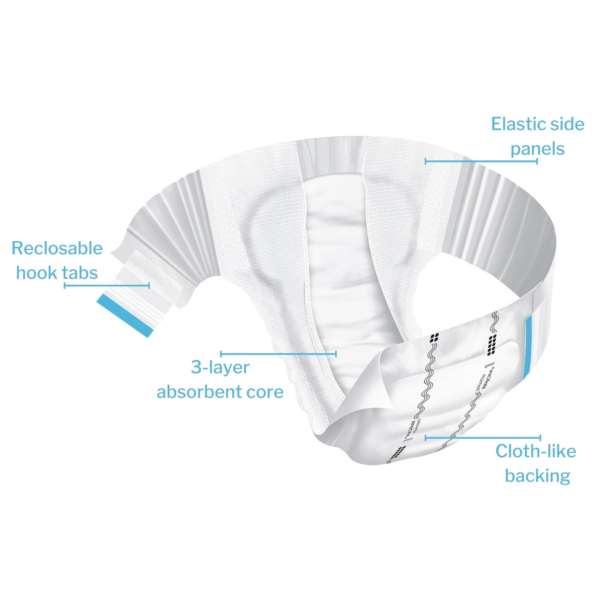 MoliCare Premium Elastic 6D Incontinence Brief 165272 by Hartmann