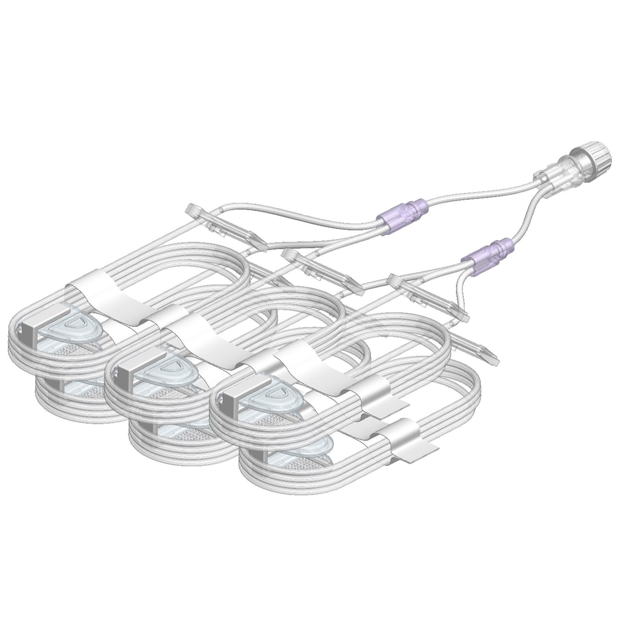 EMED Technologies - OPT62612 Subcutaneous Infusion Set OPTflow® 26 Gauge X 6 12 mm 27-1/2 Inch Tubing Without Port