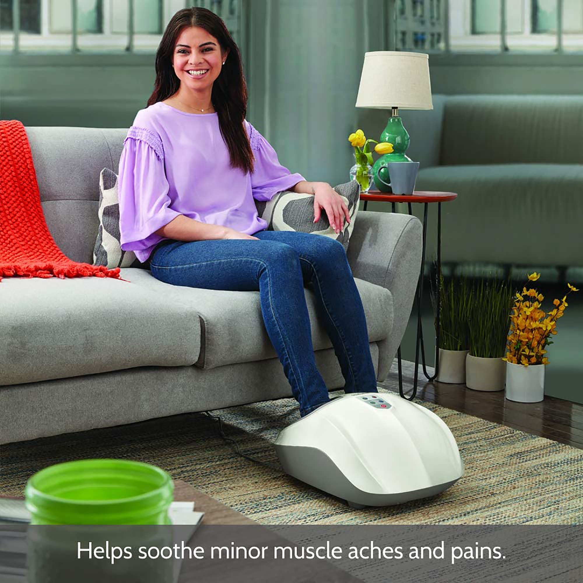 HoMedics USA LLC FMS-351HJ - HoMedics® Shiatsu Air 2.0 Foot Massager with Heat - 1/Each, 2/Case