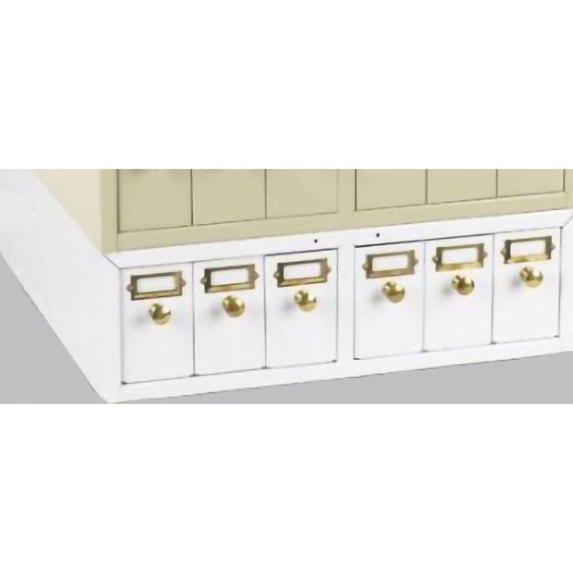 McKesson Brand - 177-513500W Slide Storage Cabinet McKesson Counter Top / Floor Standing Metal 6 Drawers Without Shelves Without Lock
