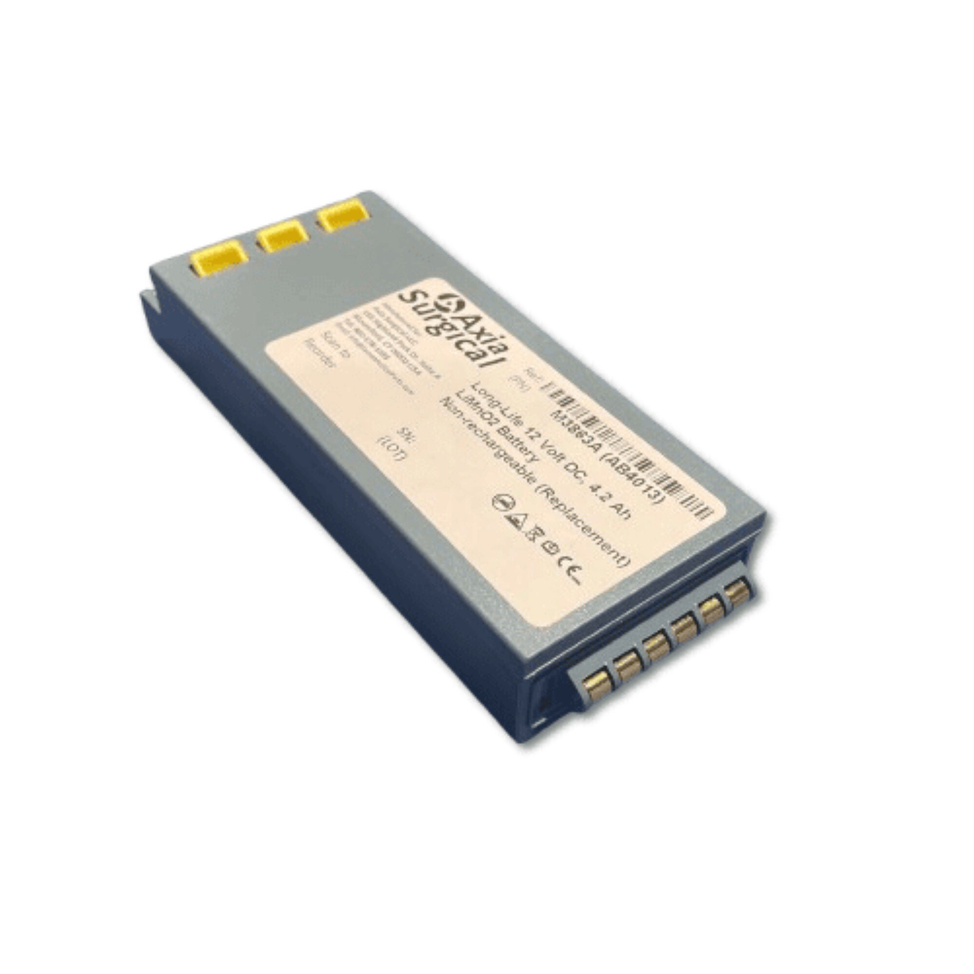 Soma Technology - M3863A Diagnostic Battery Philips™ 12V, LiMnO2 Battery Pack For Philips™ FR2 / FR2+ AED