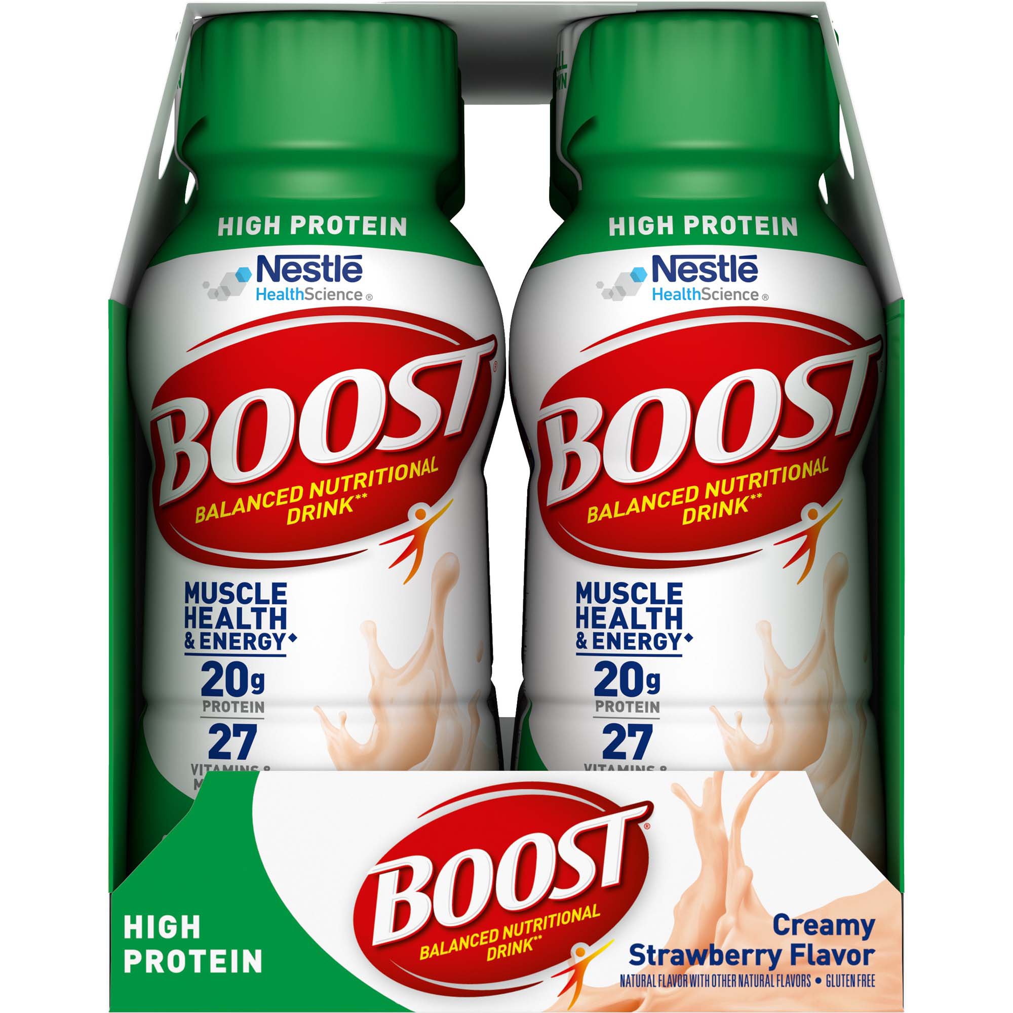 Nestle Healthcare Nutrition - 00041679944363 Boost® High Protein Strawberry Complete Nutritional Drink