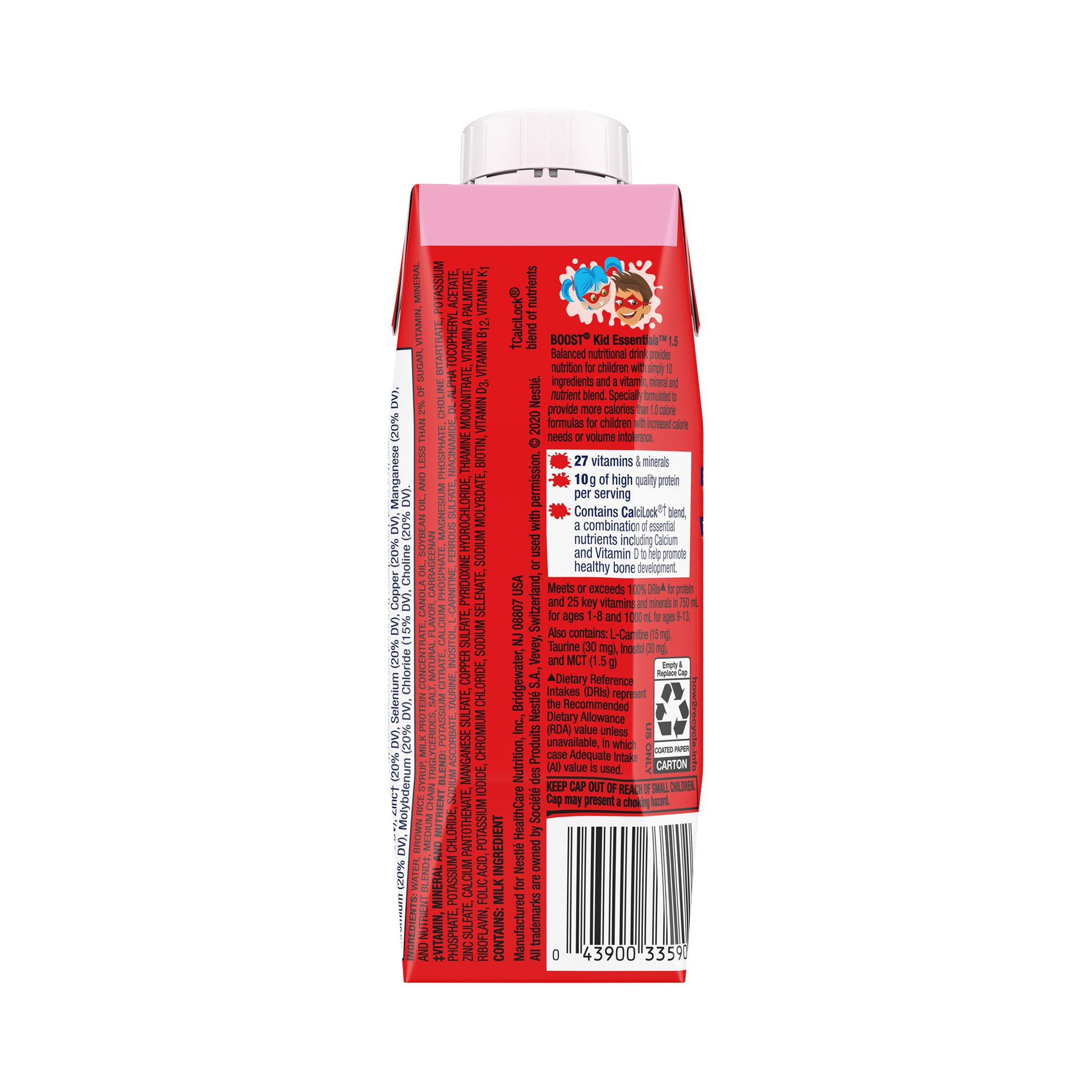 Boost Kid Essentials 1.5 Pediatric Oral Supplement 00043900649948 by Nestle Healthcare Nutrition