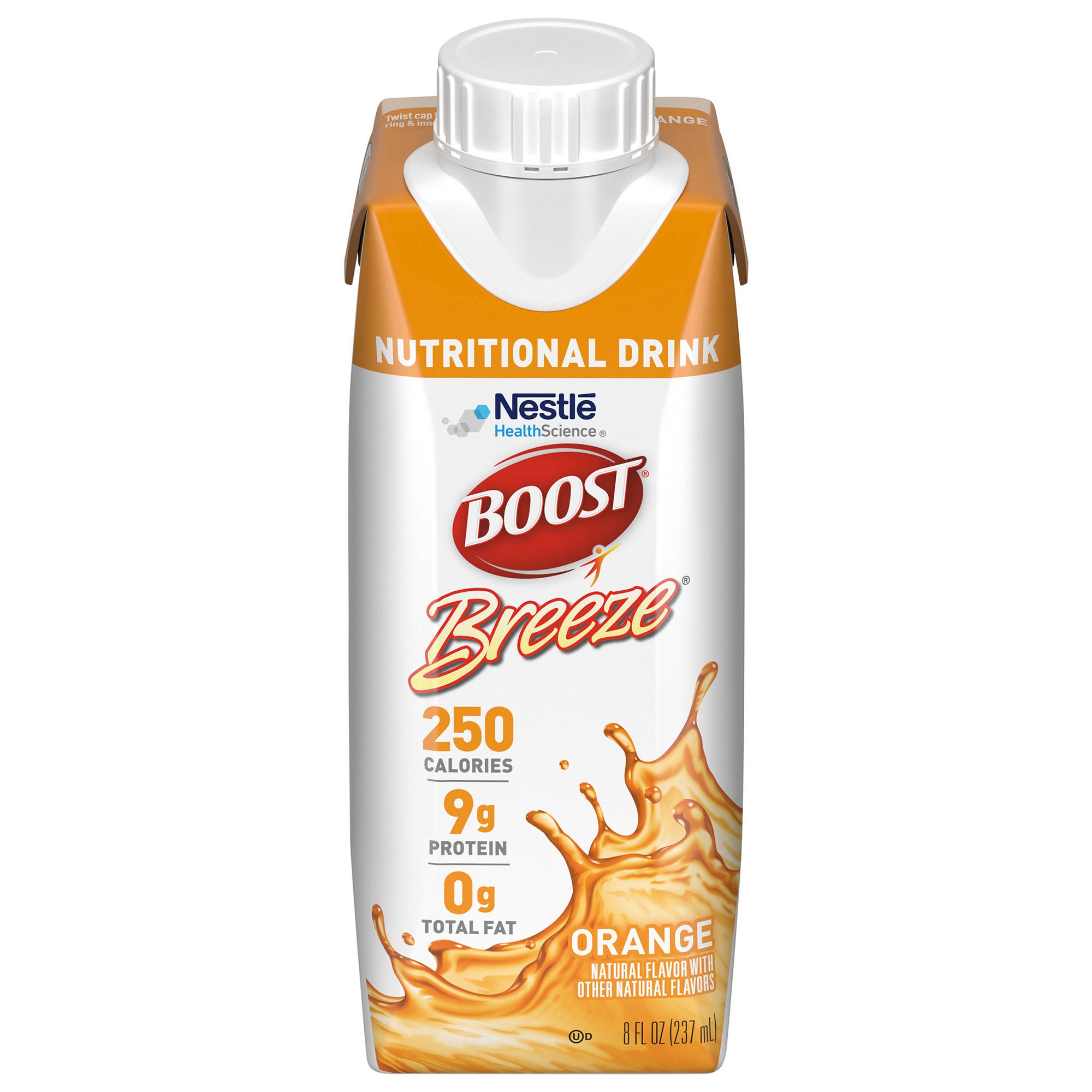 Nestle Healthcare Nutrition - 00043900128016 Boost Breeze® Orange Nutritional Drink