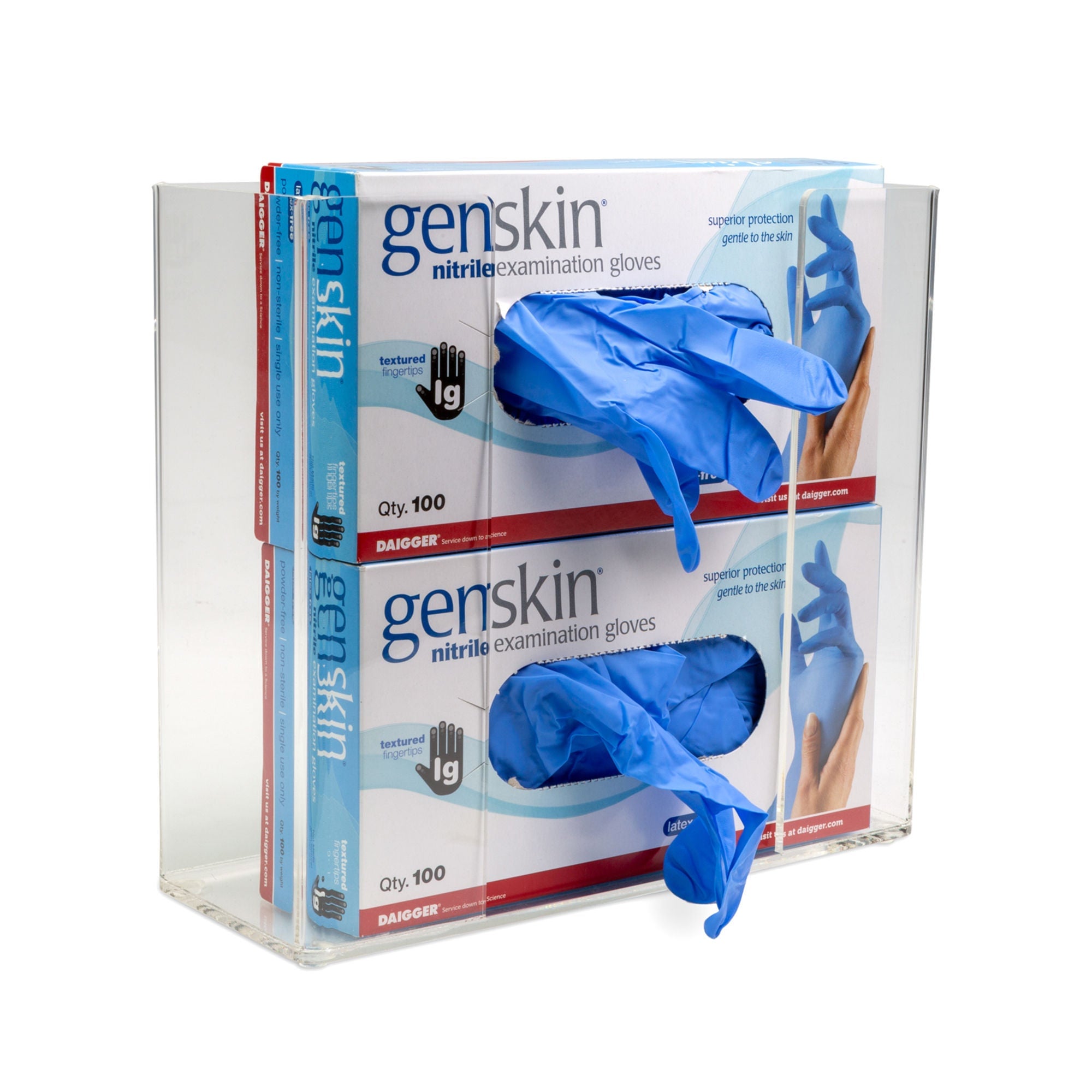 Heathrow Scientific LLC - HS23471B Glove Holder Box Heathrow Scientific 2 Boxes Clear