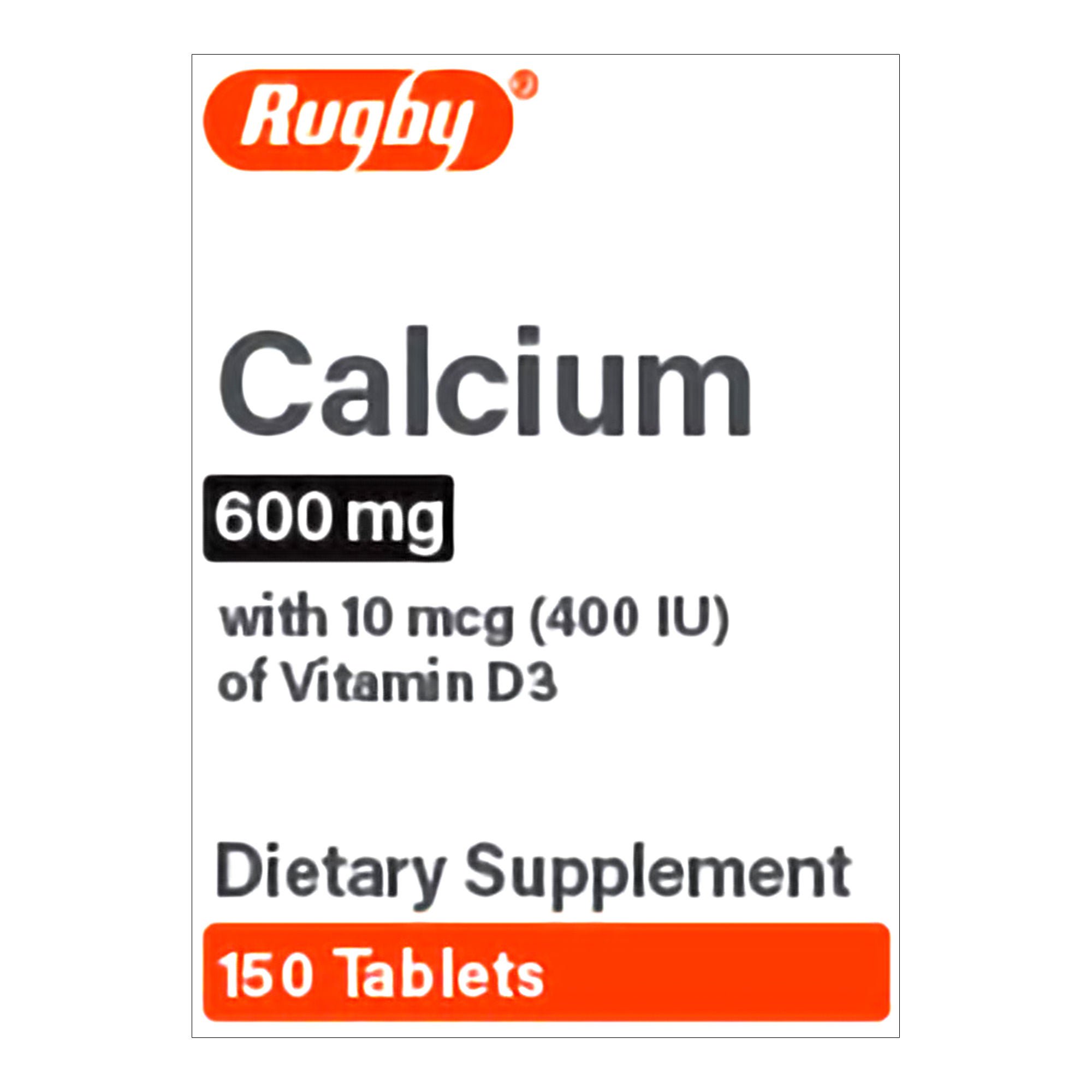 Major Pharmaceuticals - 80681013900 Joint Health Supplement Calcium / Vitamin D3 Tablet 150 per Bottle