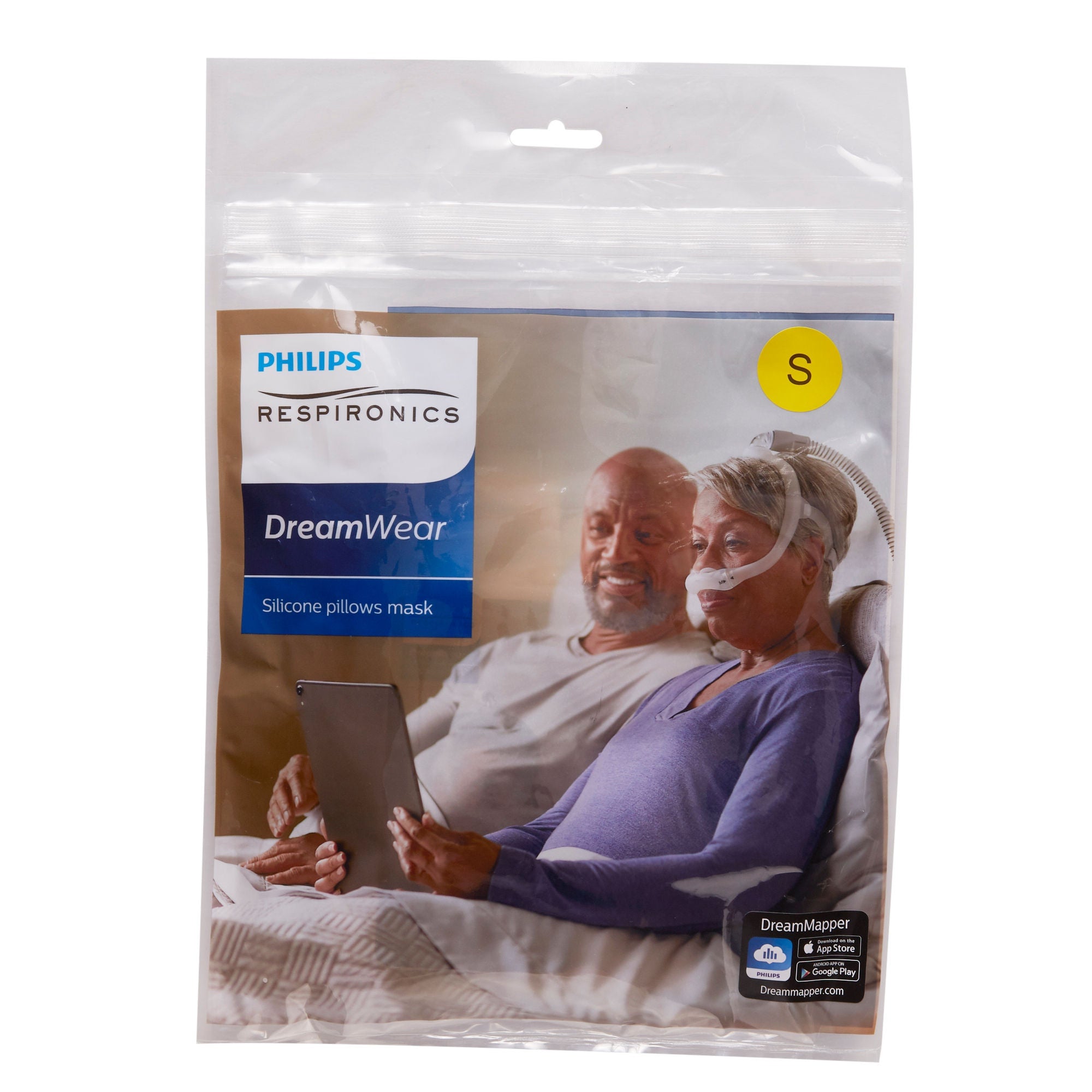 Respironics - 1146410 CPAP Mask Kit CPAP Mask Kit DreamWear Nasal Pillow Style Small Cushion