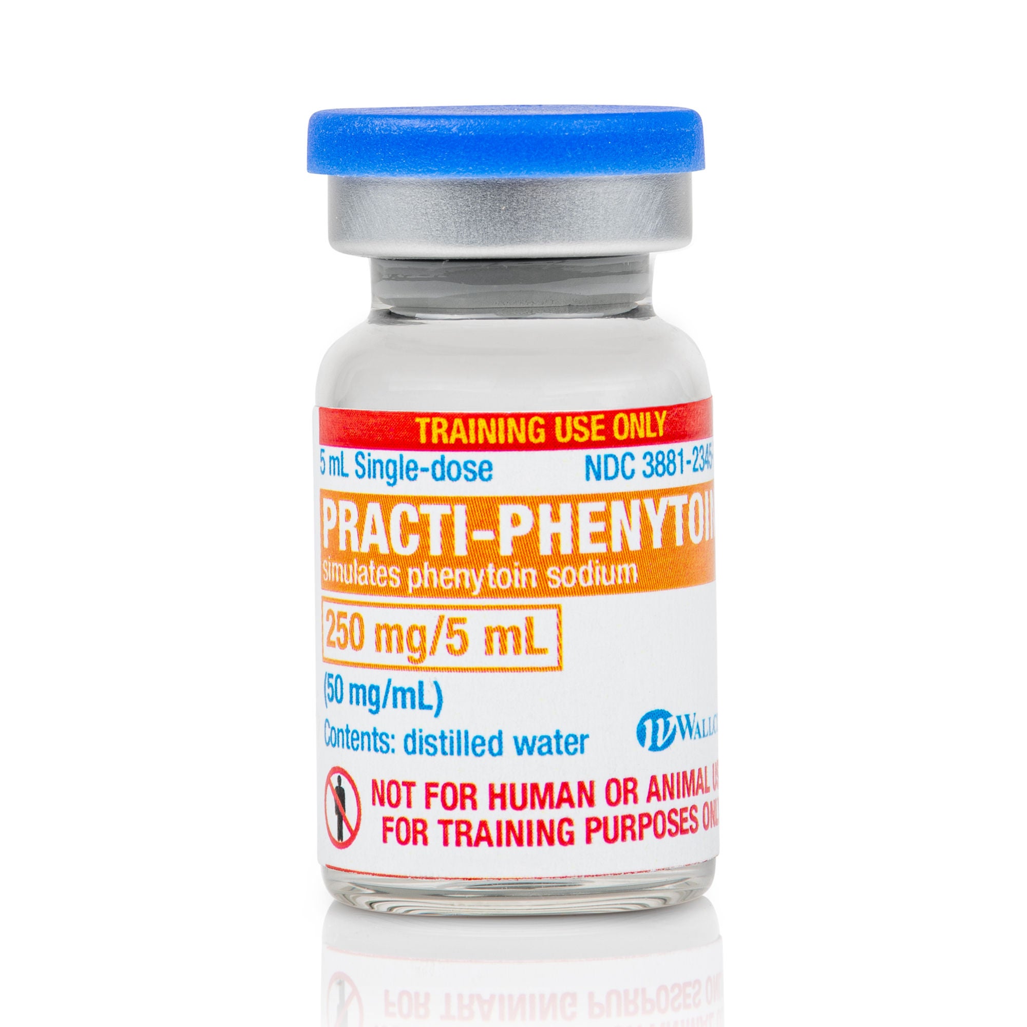Wallcur - 124PY Clinical Training Medication Practi-Phenytoin™ Liquid Vial 5 mL