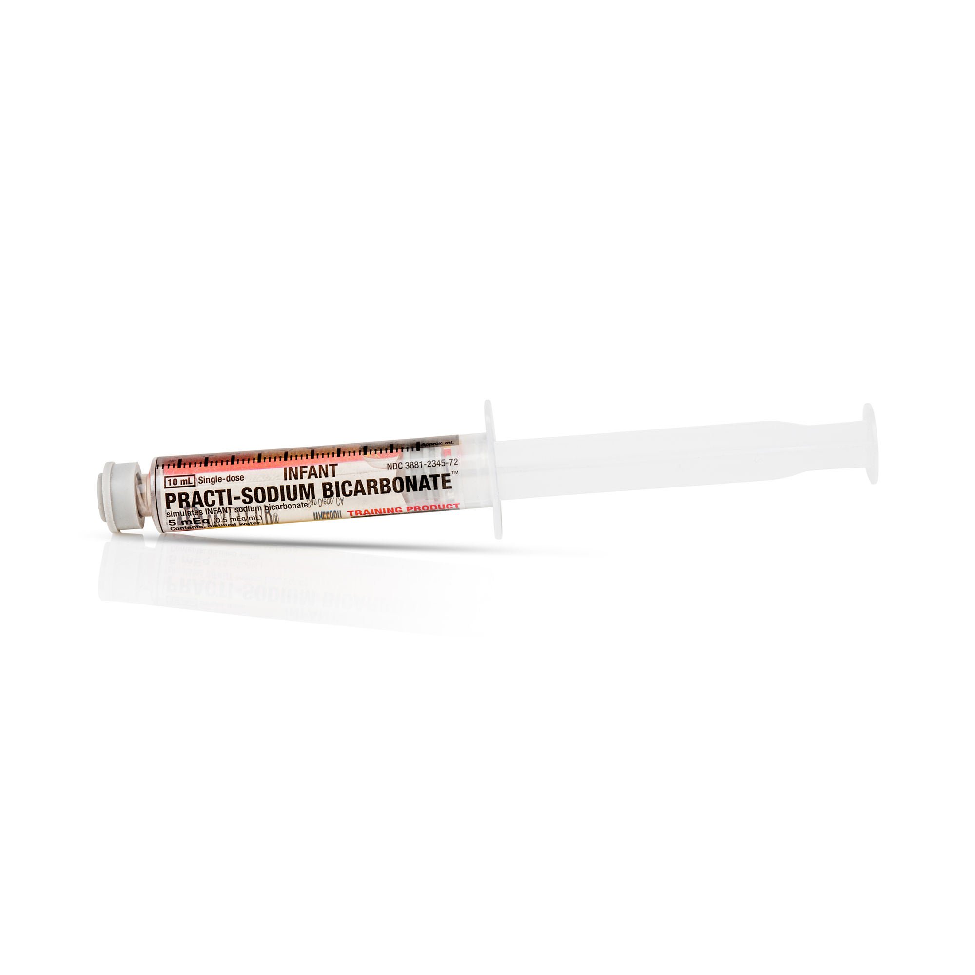 Wallcur - 1519B Clinical Training Medication Practi-Sodium Bicarbonate 4.2%™ Liquid Syringe 10 mL