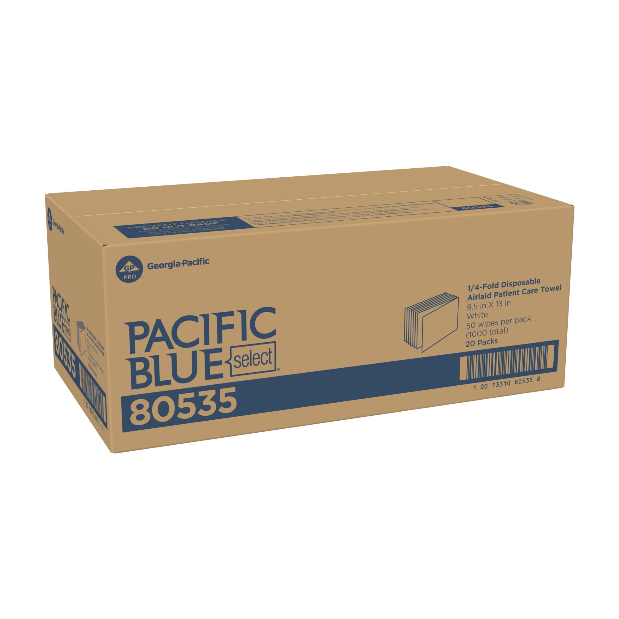Georgia-Pacific Consumer Products LP - 80535 Pacific Blue Select® A400 Disposable Washcloths