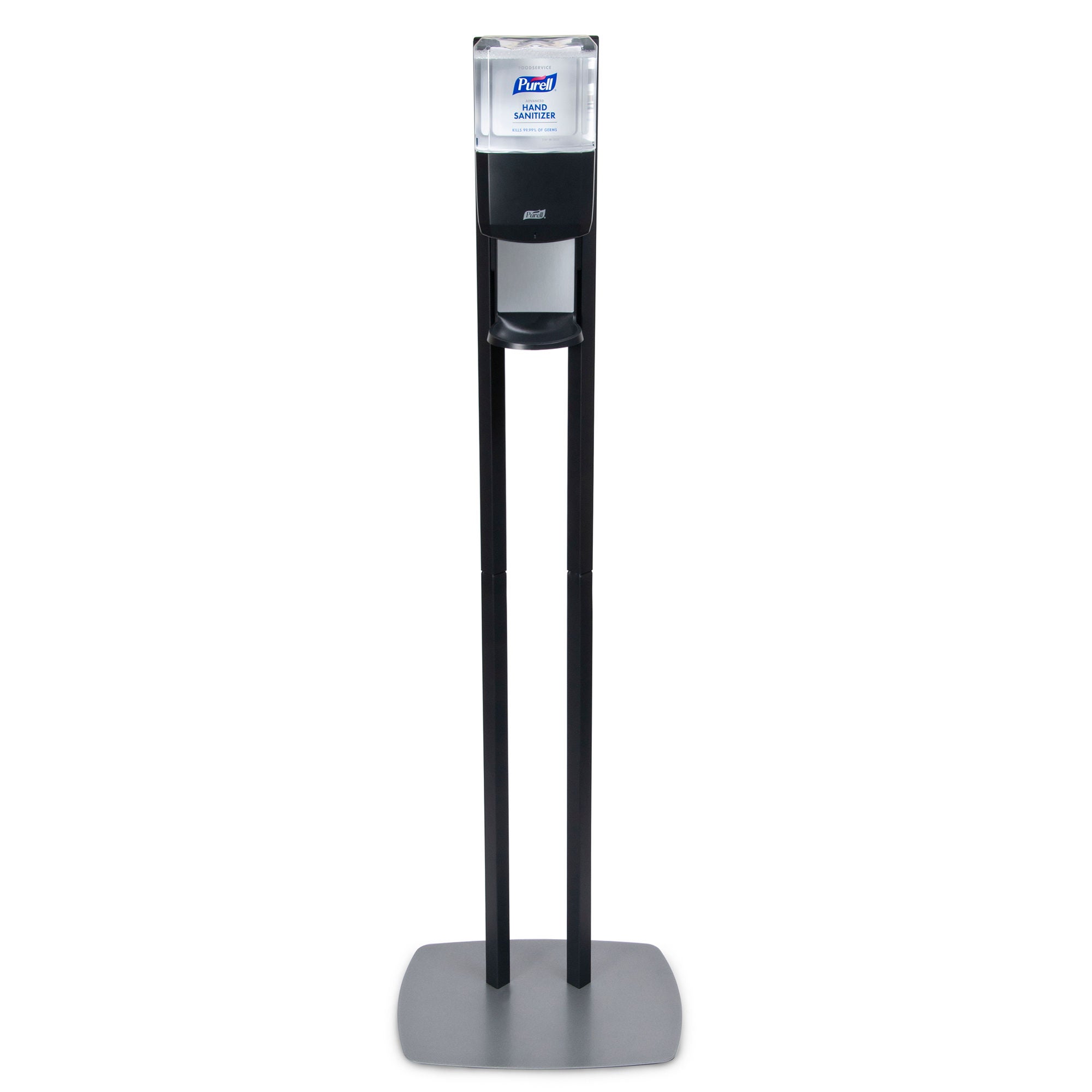 GOJO - 7218-DS Hand Hygiene Dispenser Floor Stand PURELL® ES8 Graphite ABS Plastic Touch Free 1200 mL Floor Stand