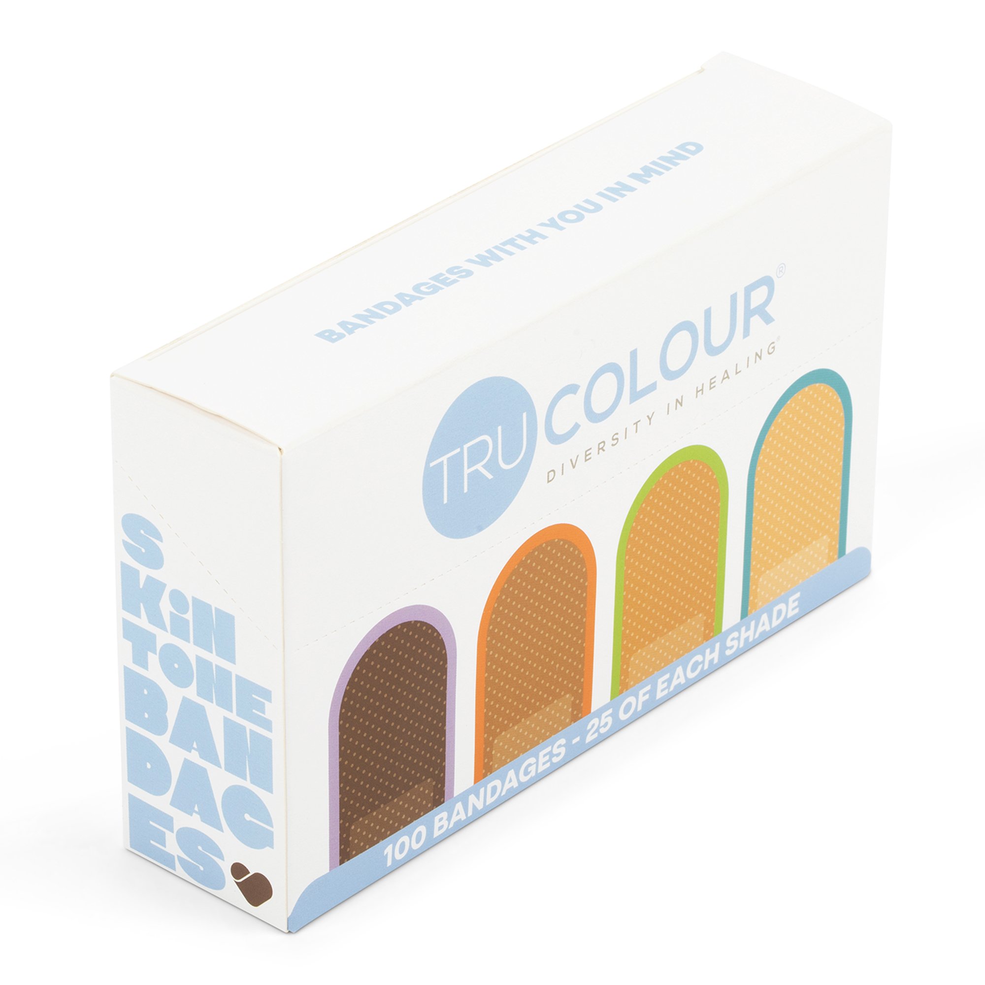 Tru-Colour Products LLC - TCB-VBX100 TruColour® Beige / Olive / Brown / Dark Brown Adhesive Strip