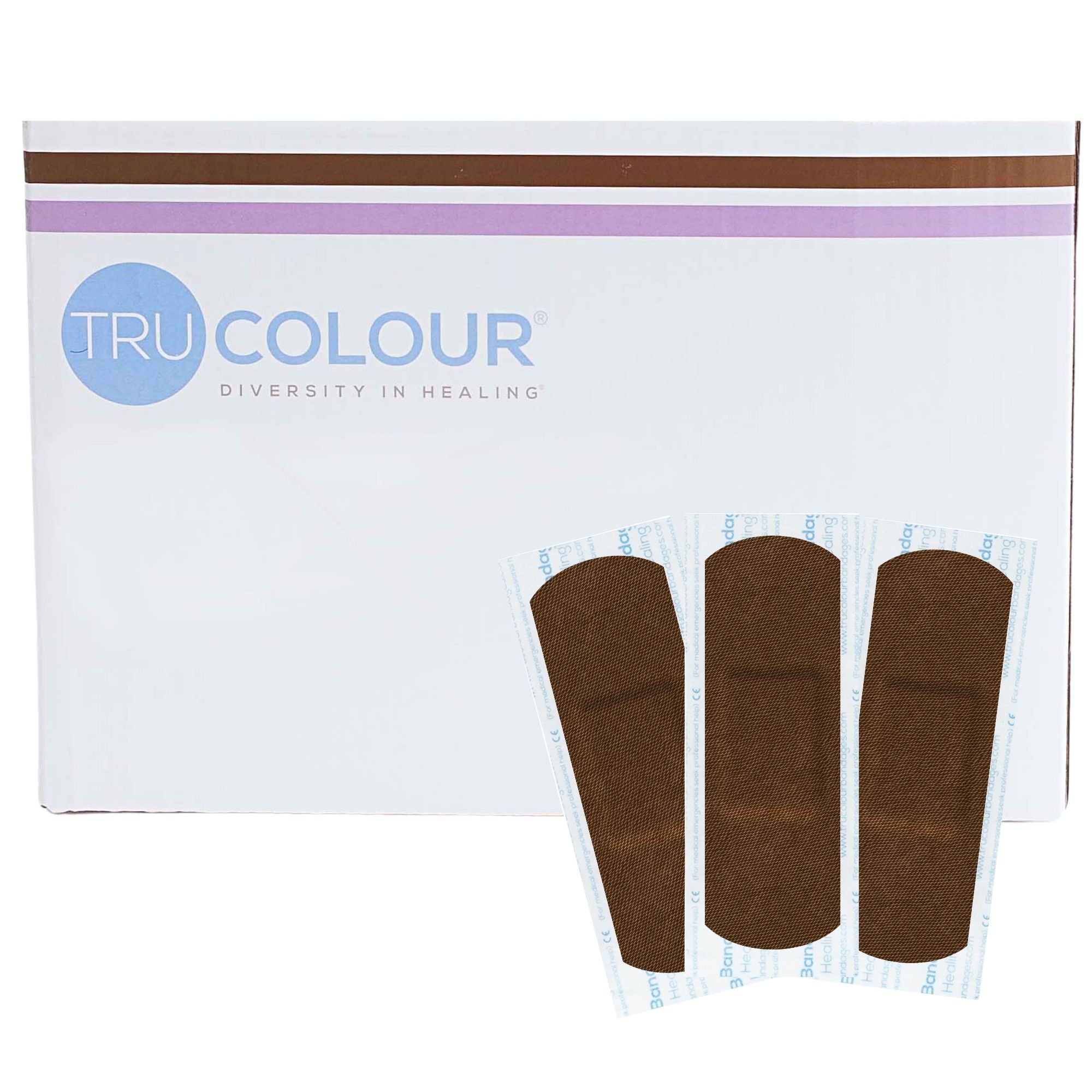 Tru-Colour Products LLC - TCB-PB1500 TruColour® Dark Brown Adhesive Strip
