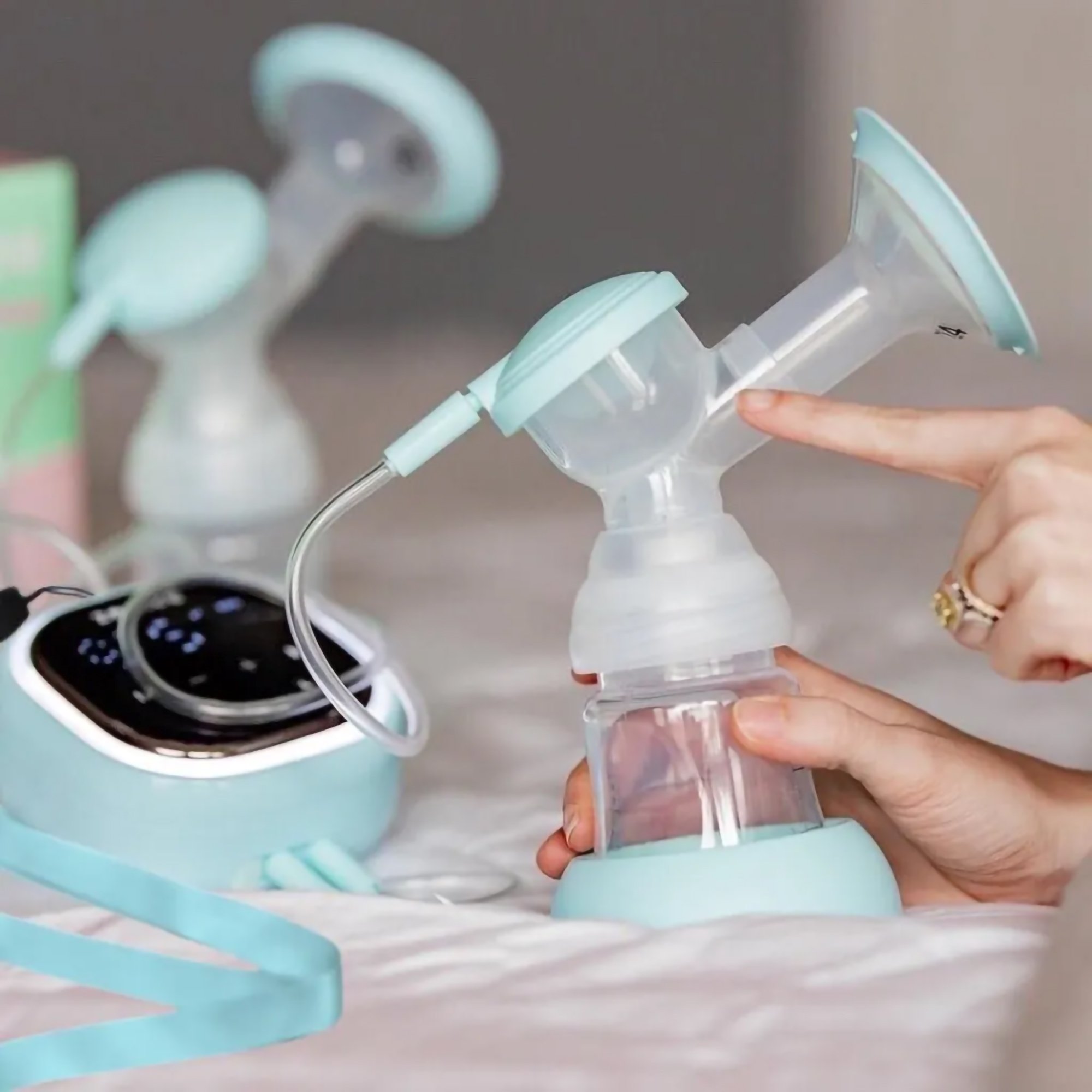 Zev Supplies Corp NY Z2 BUNDLE - Zomee Double Electric Breast Pump Kit - 1/Each