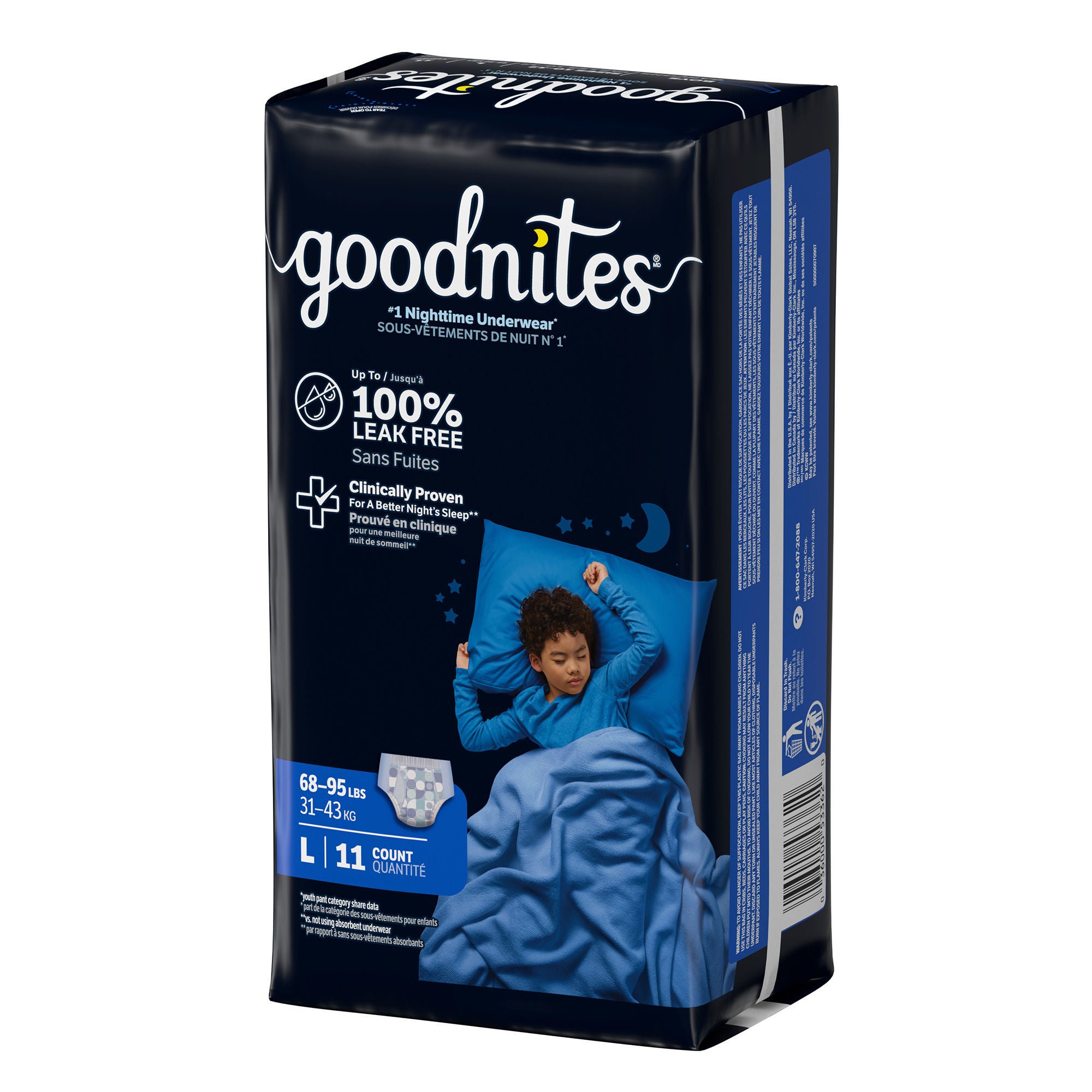 Kimberly Clark - 53362 GoodNites® Night Time Underwear