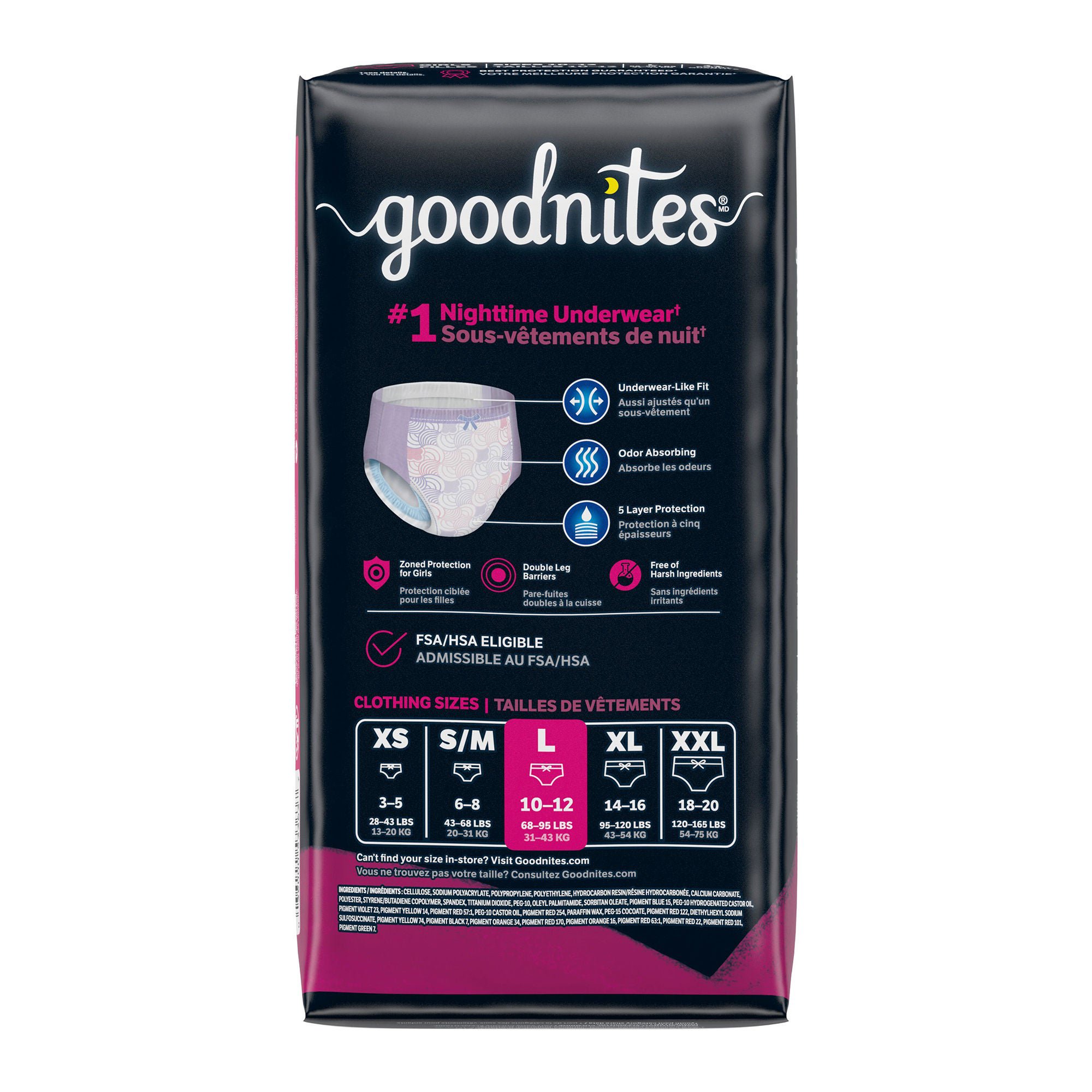 Kimberly Clark - 53363 GoodNites® Night Time Underwear