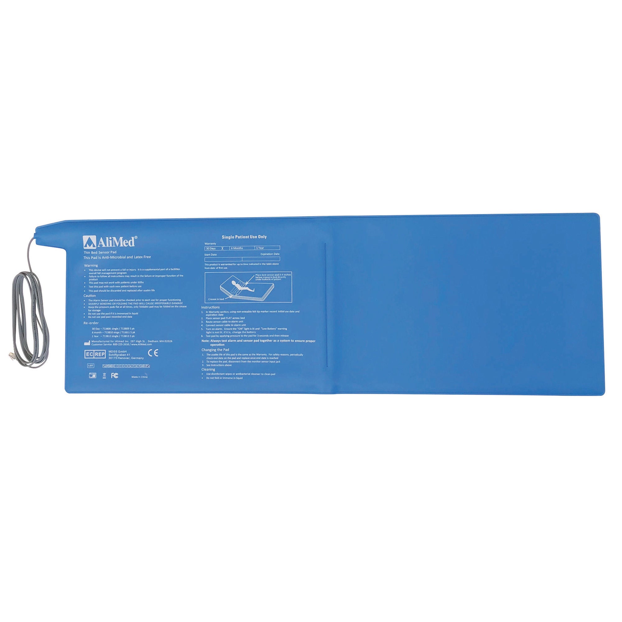 Alimed - 2970009440 Bed Sensor Pad AliMed® 10 X 30 Inch