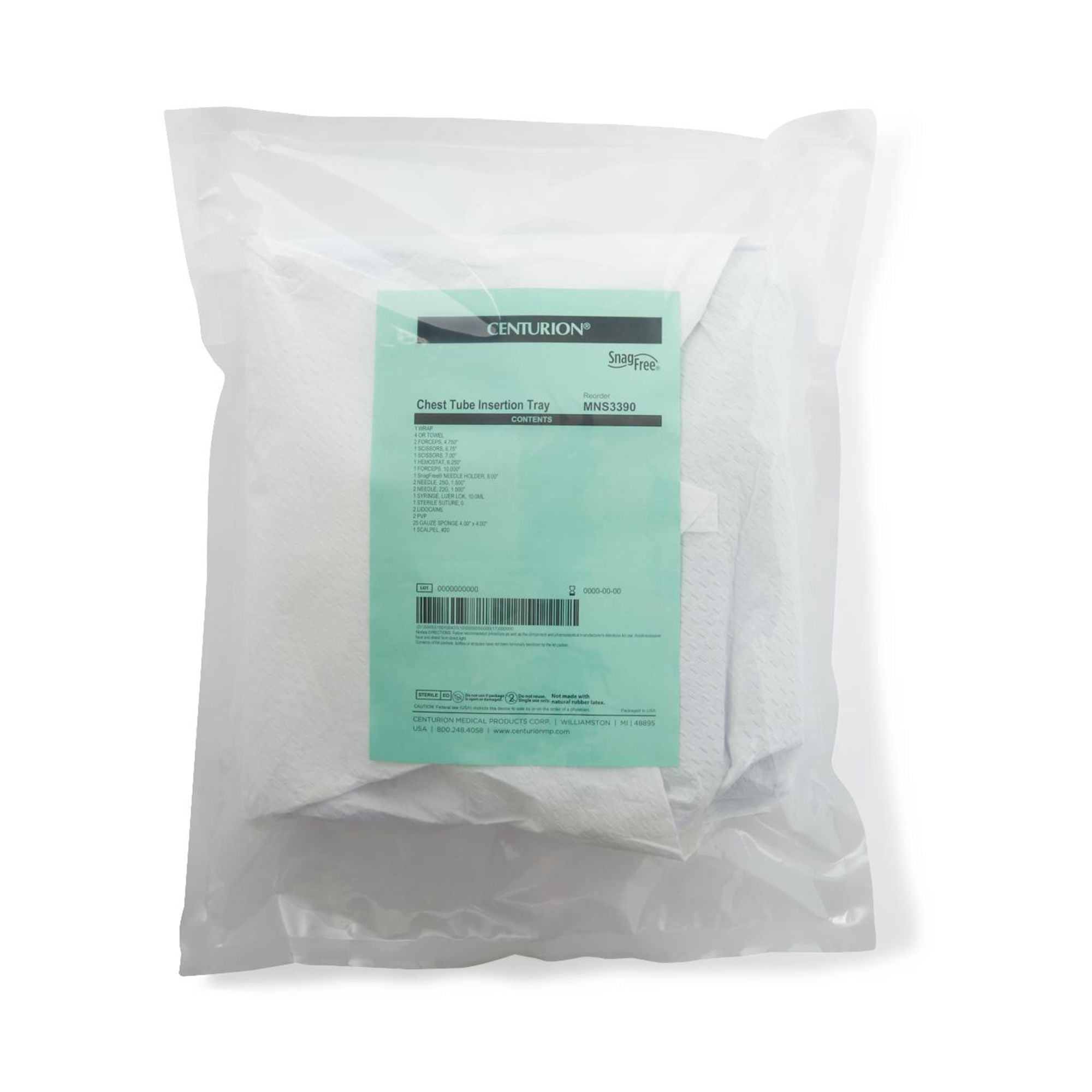 Medline - MNS3390 Chest Tube Insertion Tray