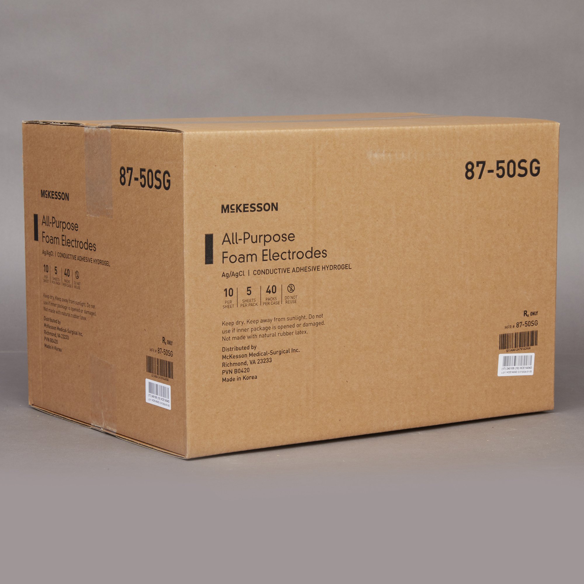 McKesson ECG Monitoring Electrode 87-50SG by McKesson Brand
