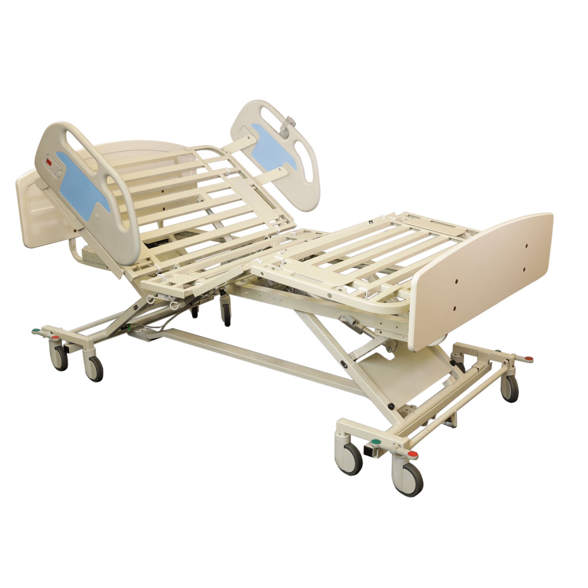 N.O.A. Medical Industries - 1055067GRY Electric Bariatric Bed Bariatric 84 Inch Length Trendelenburg Deck 6 Functions 11-1/2 to 31-3/4 Inch Height Range