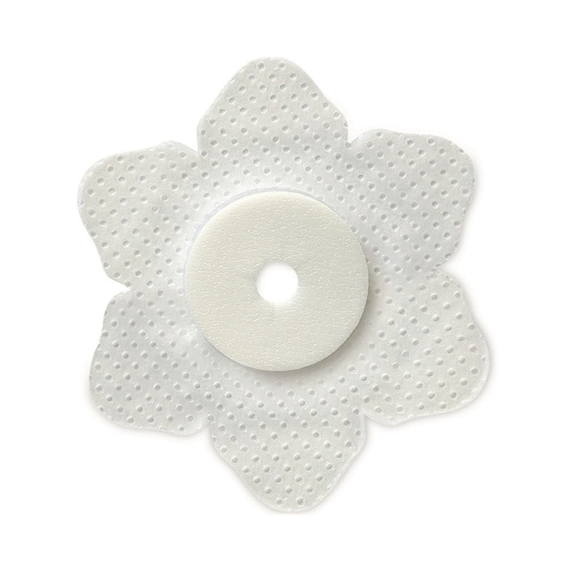 Mediusa - CR4490 Foam Dressing Advazorb® Areola 5 X 5 Inch Without Border Without Film Backing Silicone Adhesive Areola Shape Sterile