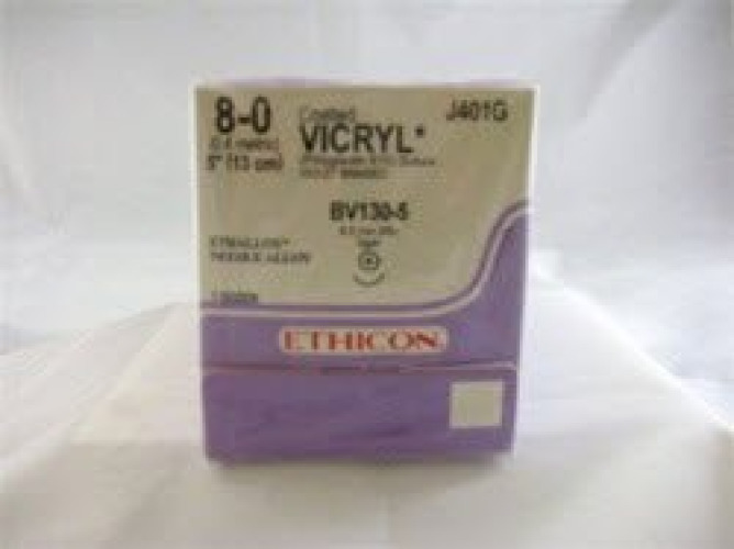 J & J Healthcare Systems - J401G Coated Vicryl™ Suture with Needle