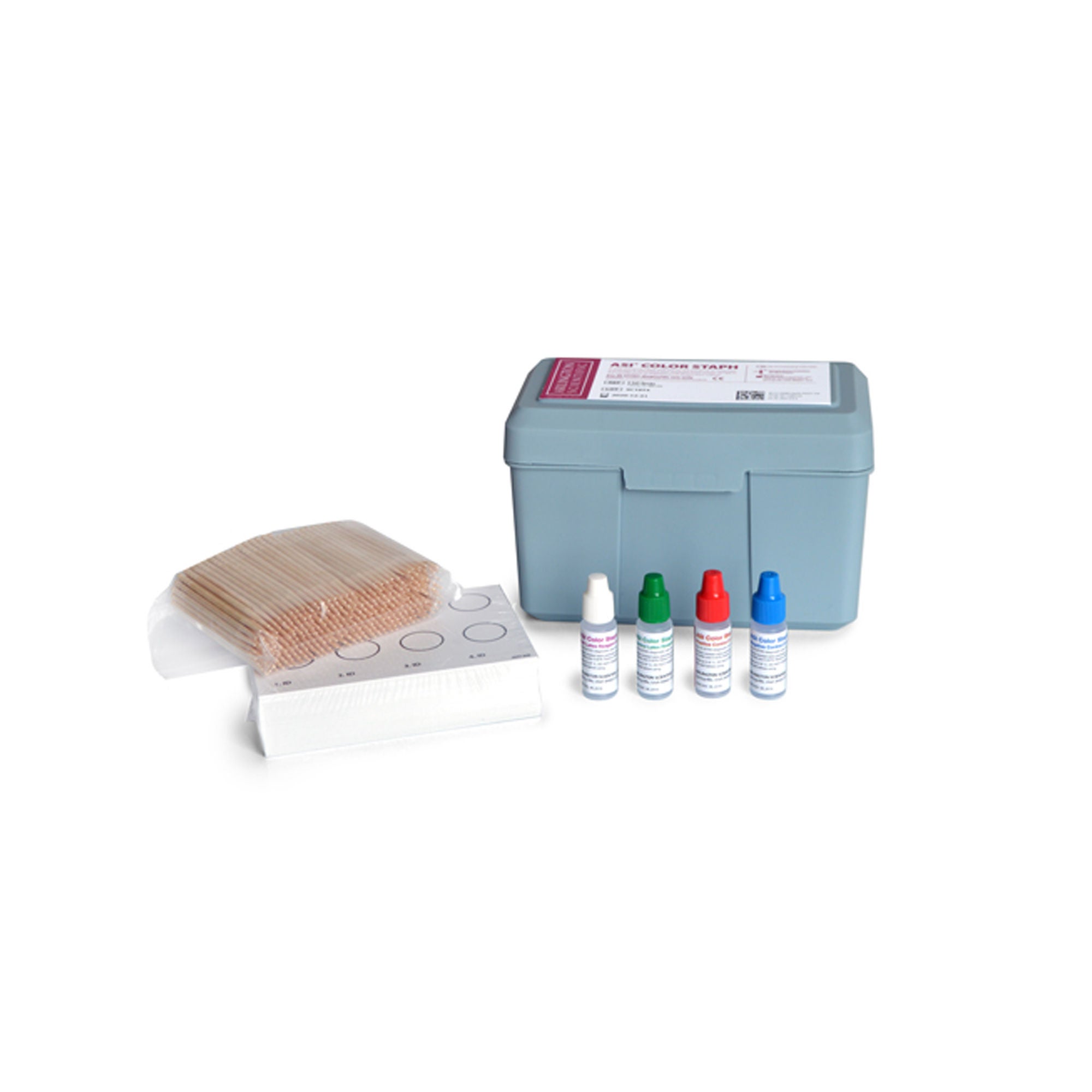 Arlington Scientific - 285-050 Other Infectious Disease Test Kit ASI™ Color Staph Staphylococcus Aureus 50 Tests CLIA Non-Waived