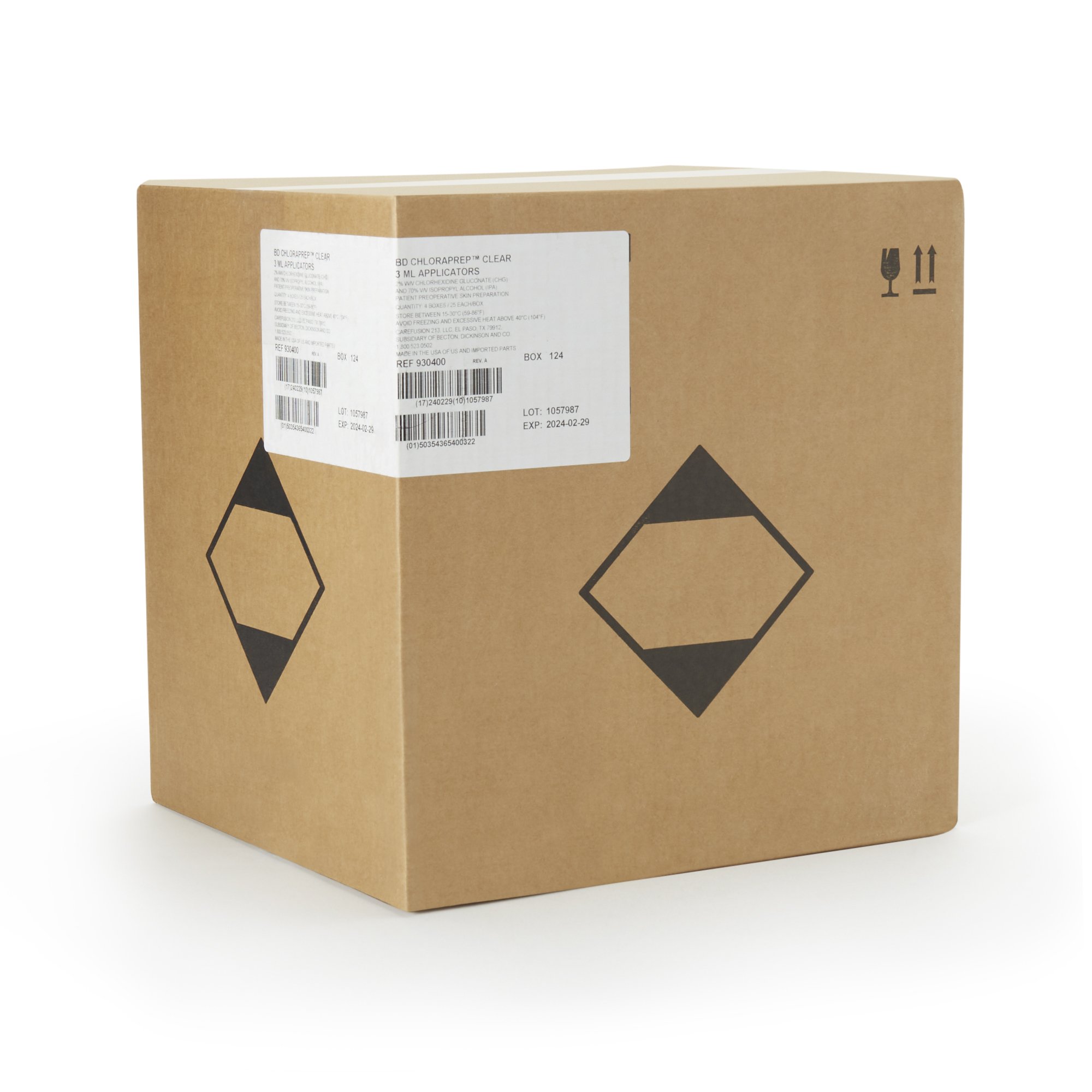 BD 930400 - 1/Each, 25/Carton, 100/Case