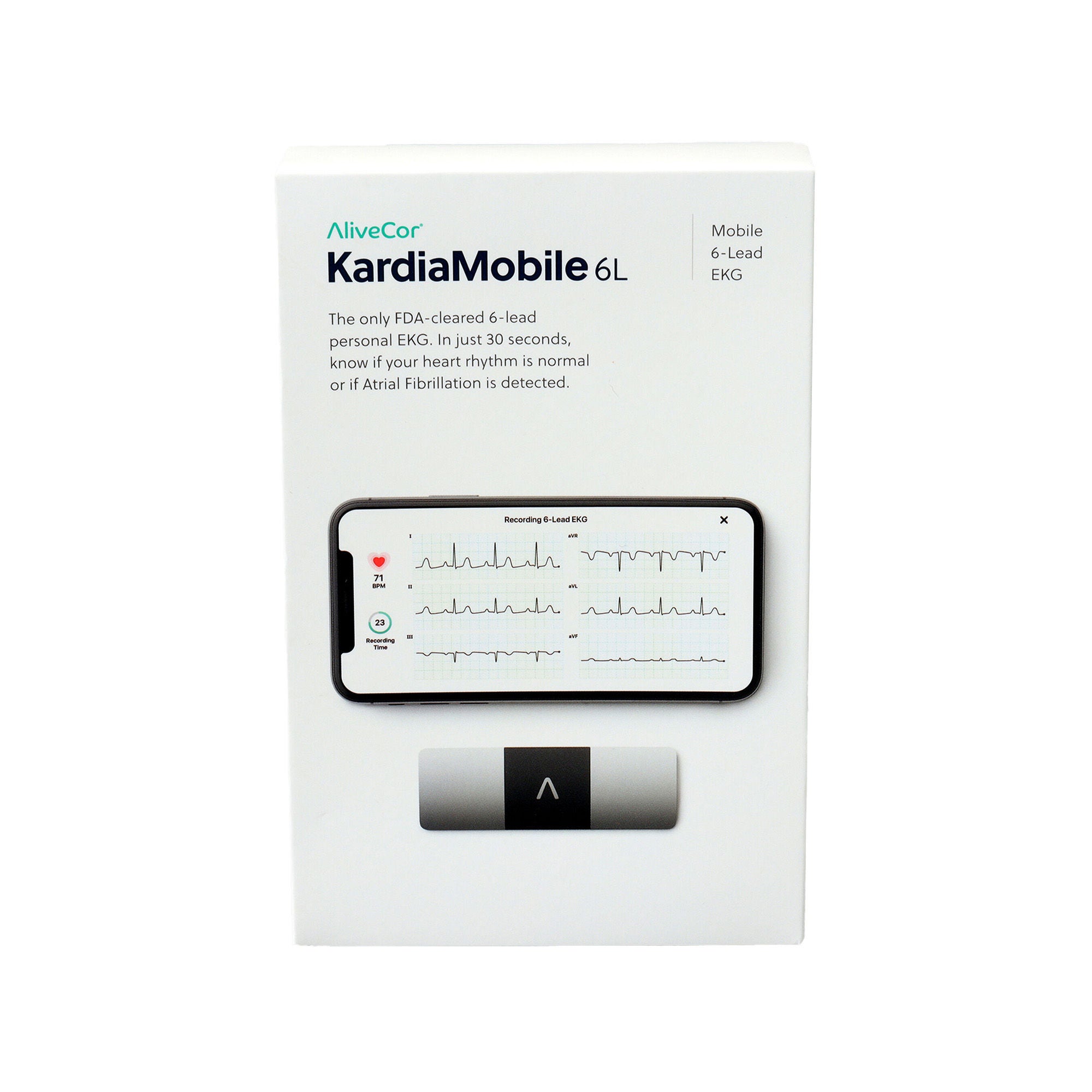 Fisher Anatomical - AC019NUAA Electrocardiograph KardiaMobile Battery Operated Without Display Resting