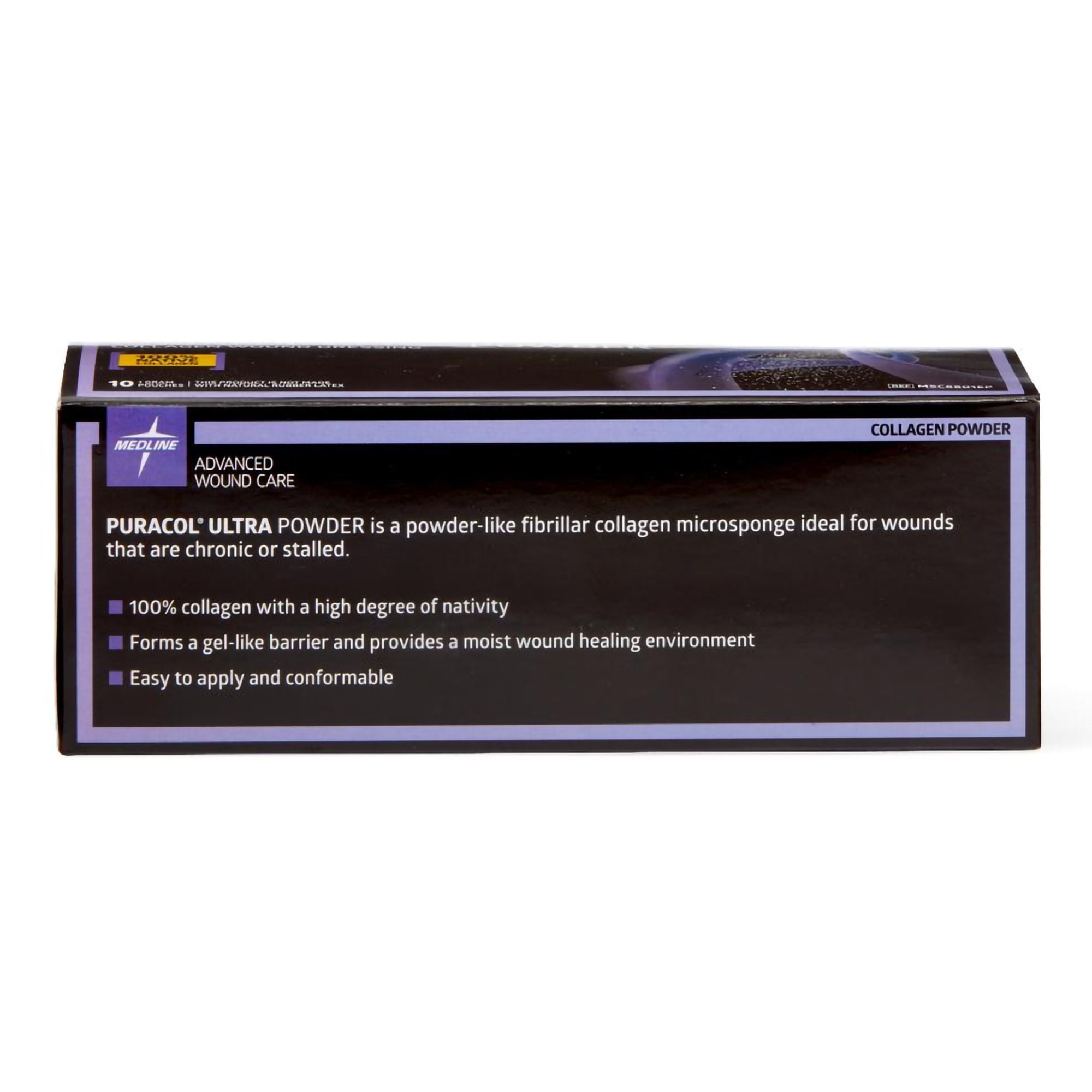 Medline - MSC8801EP Collagen Powder Puracol® Ultra Sterile 1 Gram