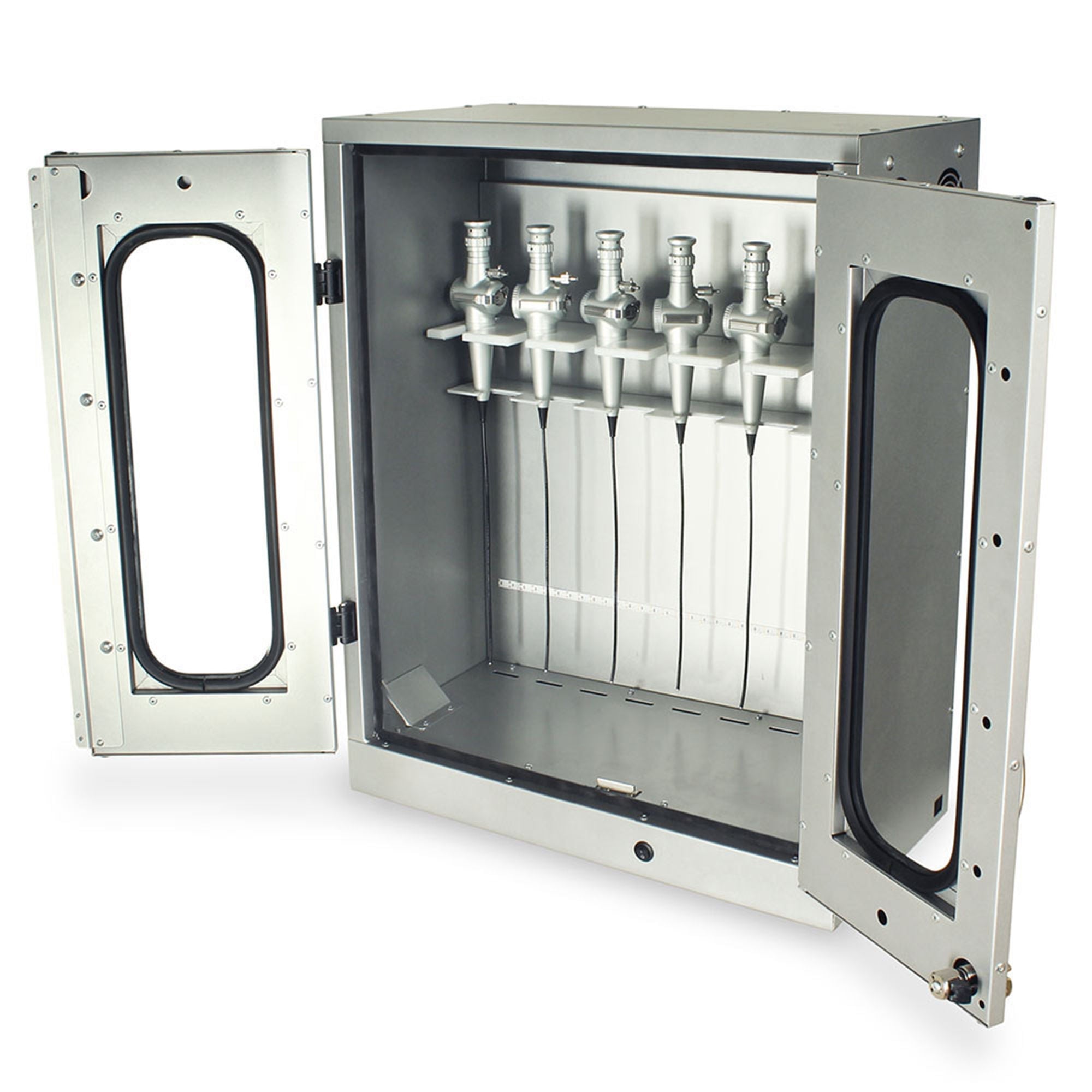 Harloff - SCW2430DR Scope Drying Cabinet SureDry Floor Standing Stainless Steel Without Drawers Without Shelves Keyed Lock