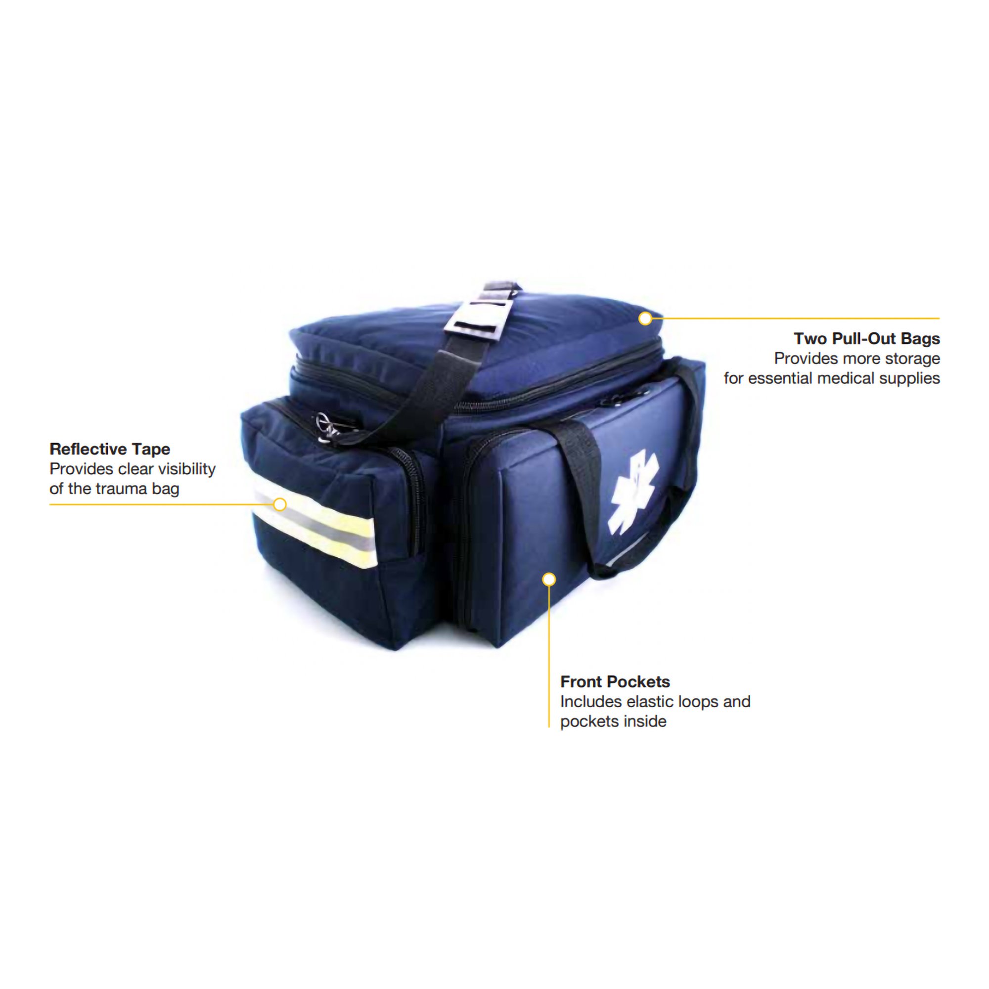 MedSource Trauma Bag MS-B3321 by MedSource International