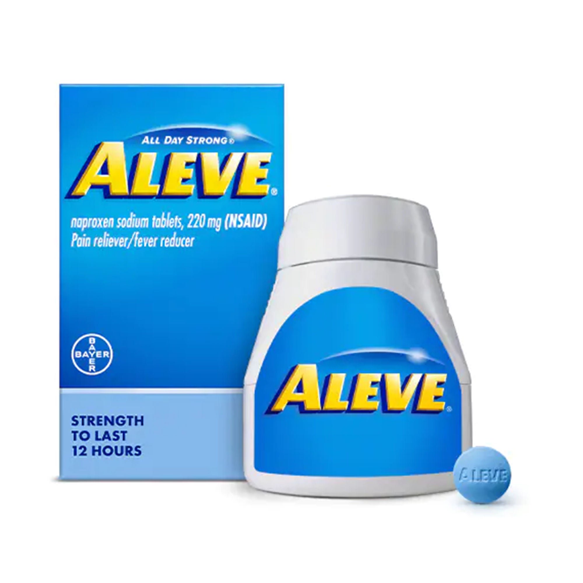 Bayer - 00280601024 Aleve® Naproxen Sodium Pain Relief