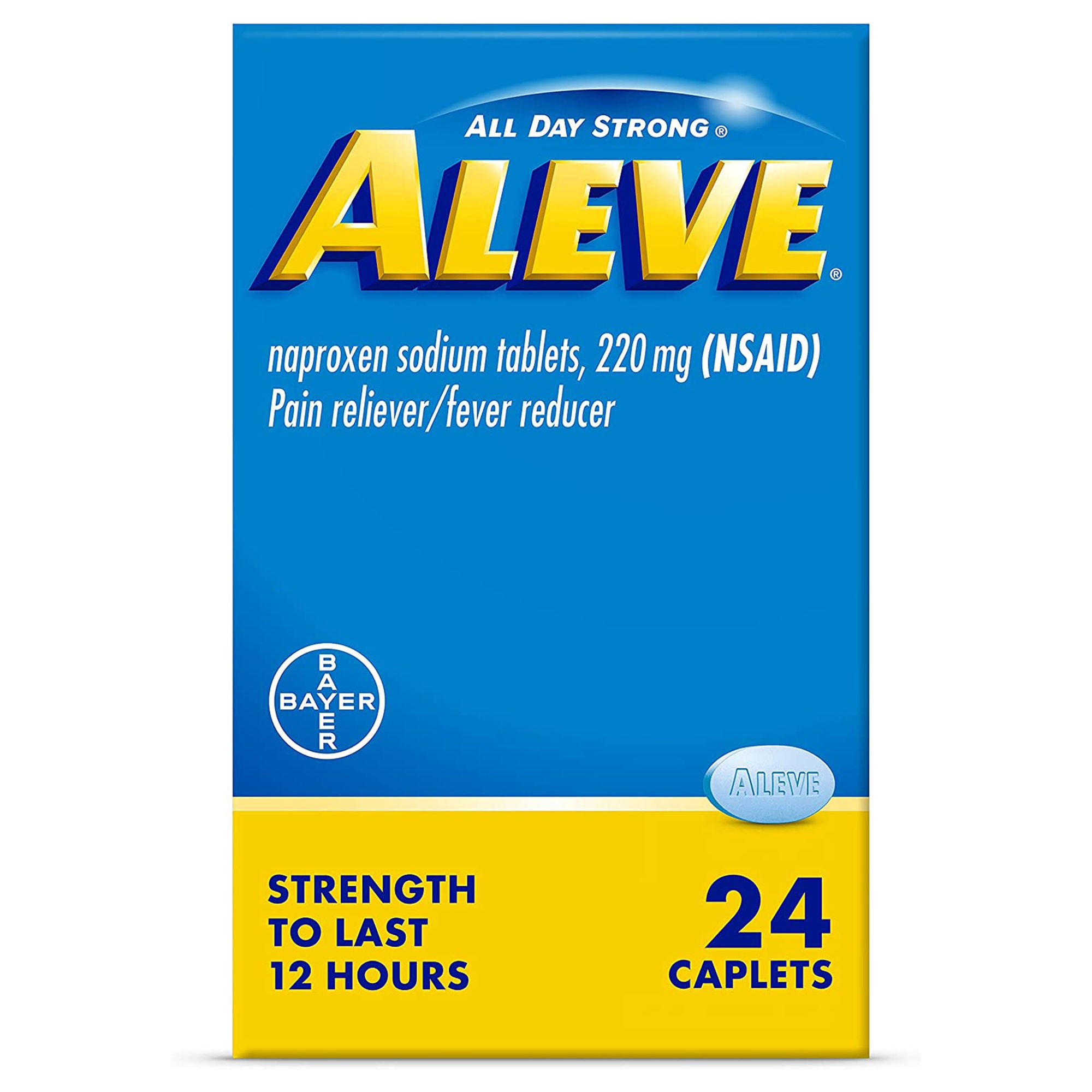 Bayer - 00280600024 Aleve® Naproxen Sodium Pain Relief