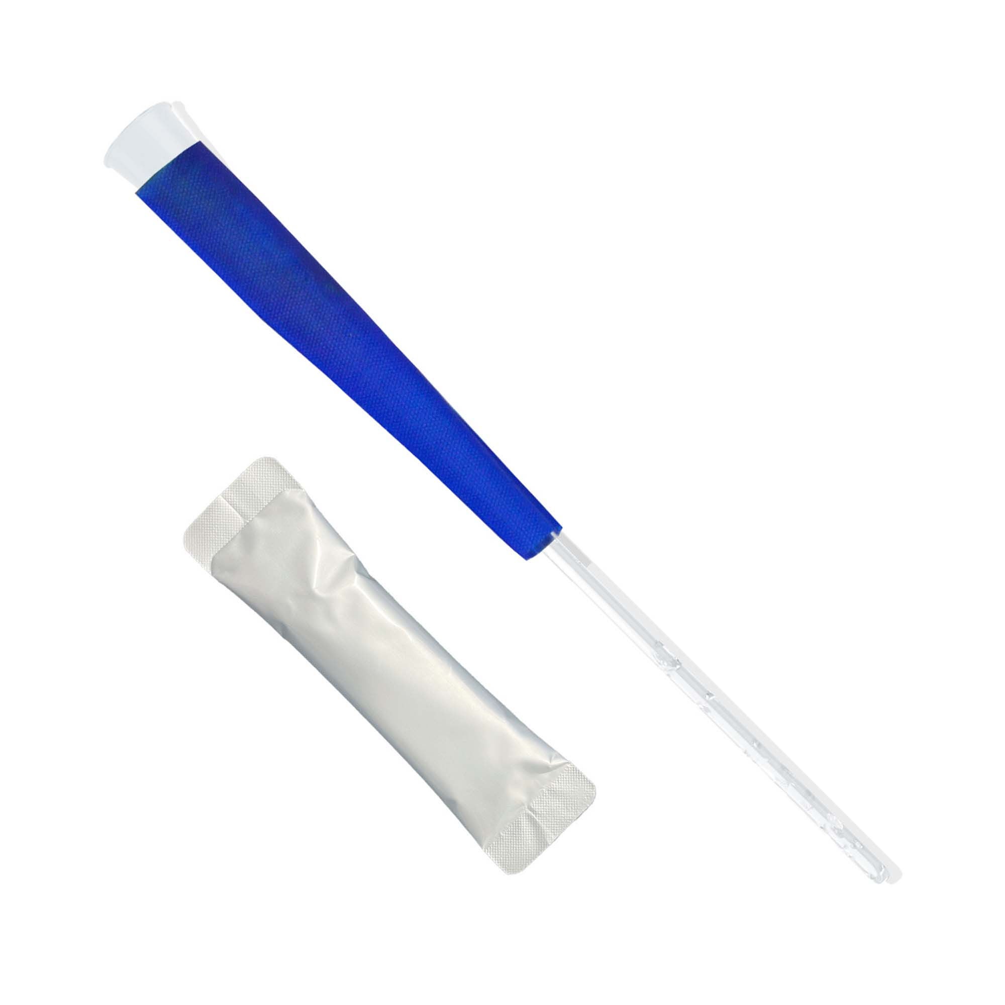 HR Healthcare - HS1206 Urethral Catheter TruCath™ Straight Tip Hydrophilic Coated PVC 12 Fr. 6 Inch Length