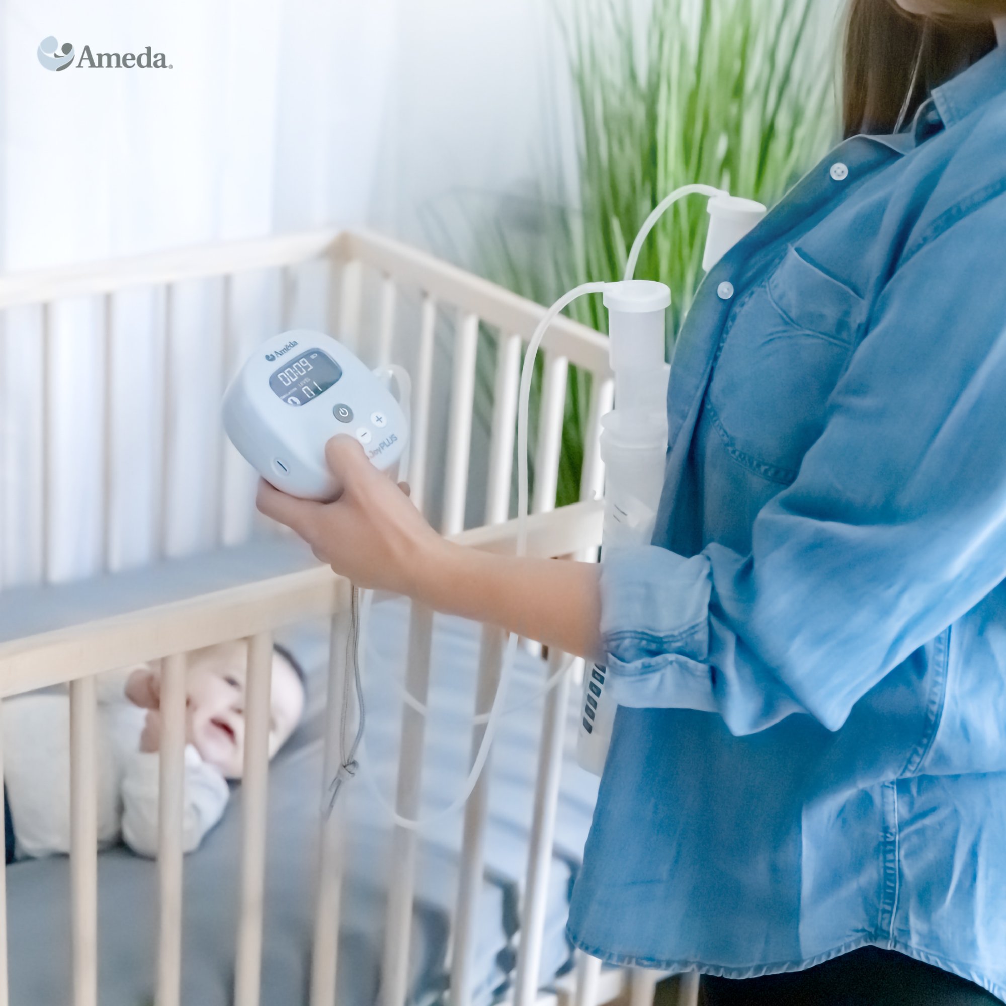 Ameda Mya Joy Plus Double Electric Breast Pump Kit 132A05 by Ameda
