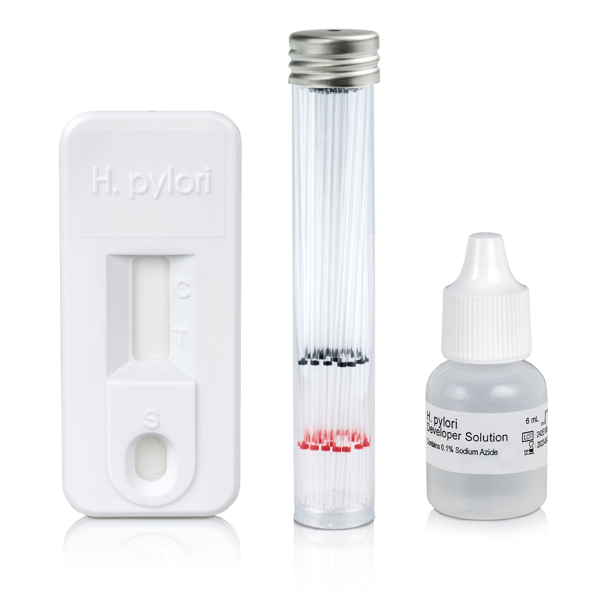 McKesson Brand - 181-37025 H. Pylori Test Kit McKesson Consult™ H. Pylori 25 Tests CLIA Waived Sample Dependent