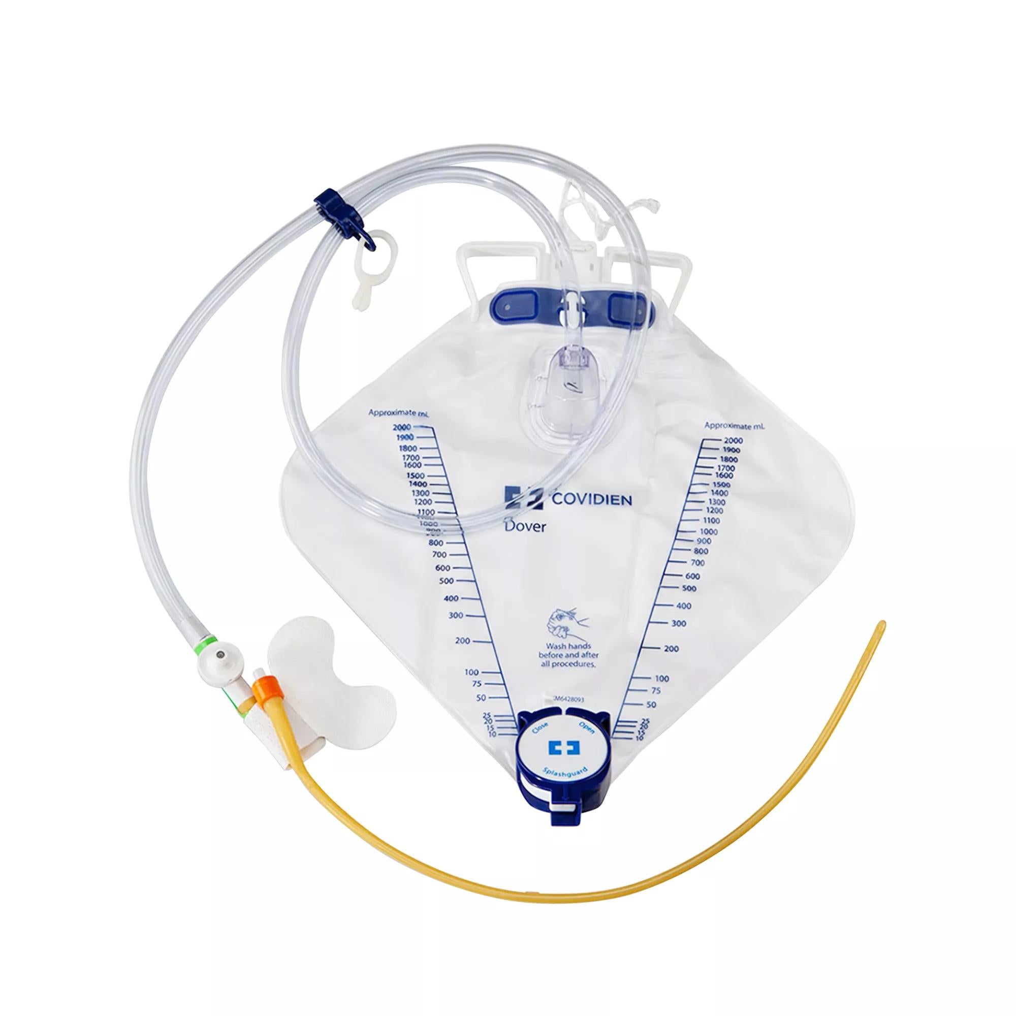 Cardinal - PP14ULD- Indwelling Catheter Tray Project CAUTI Foley 14 Fr. Latex