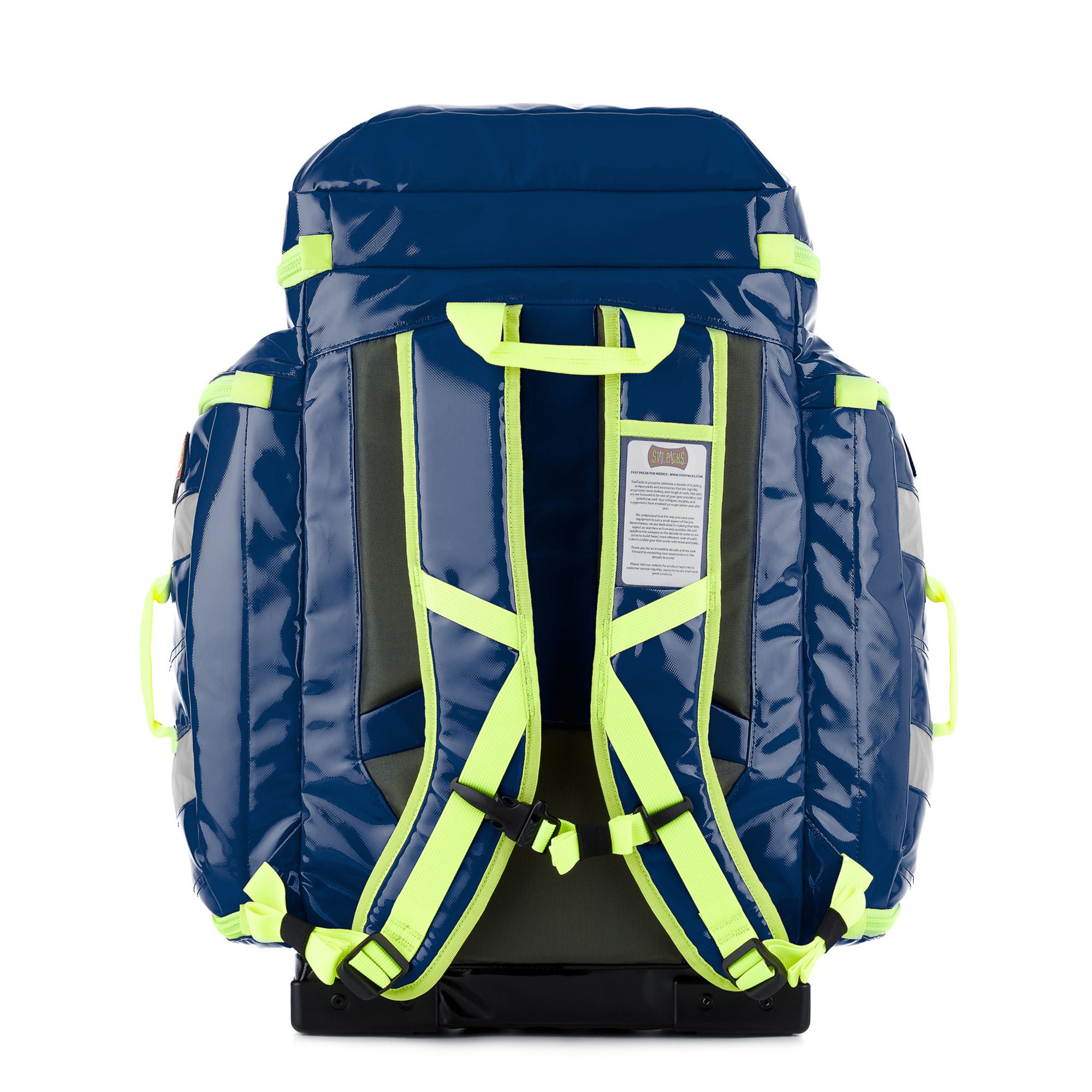 StatPacks Inc - G35001BU EMT Jump Bag StatPacks G3+ Clinician Blue 9-1/2 X 16 X 22 Inch