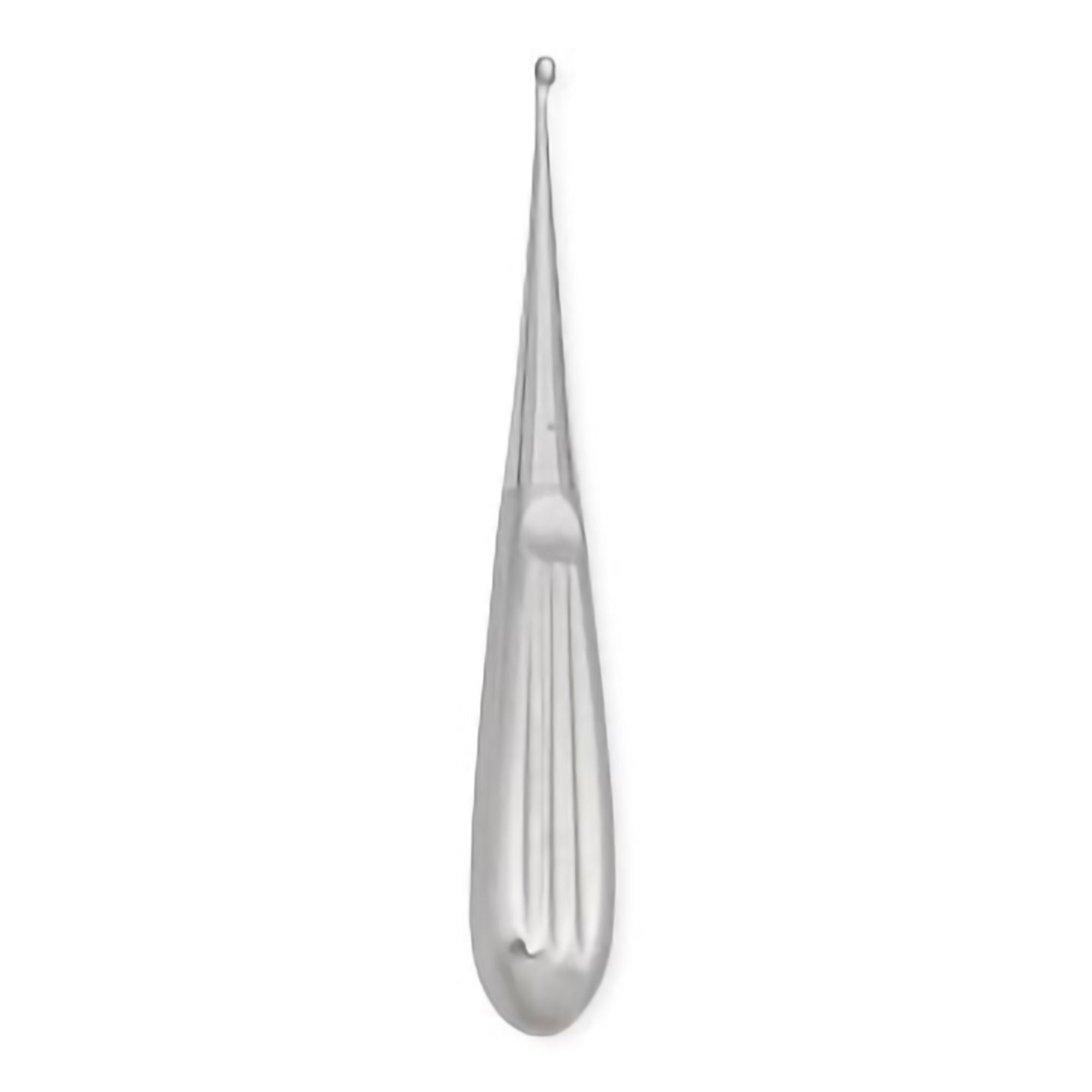 Medline - 67600 Bone Curette Centurion® Bruns 6-1/4 Inch Length Hollow Handle with Grooves Size 0 Tip Straight Oval Cup Tip