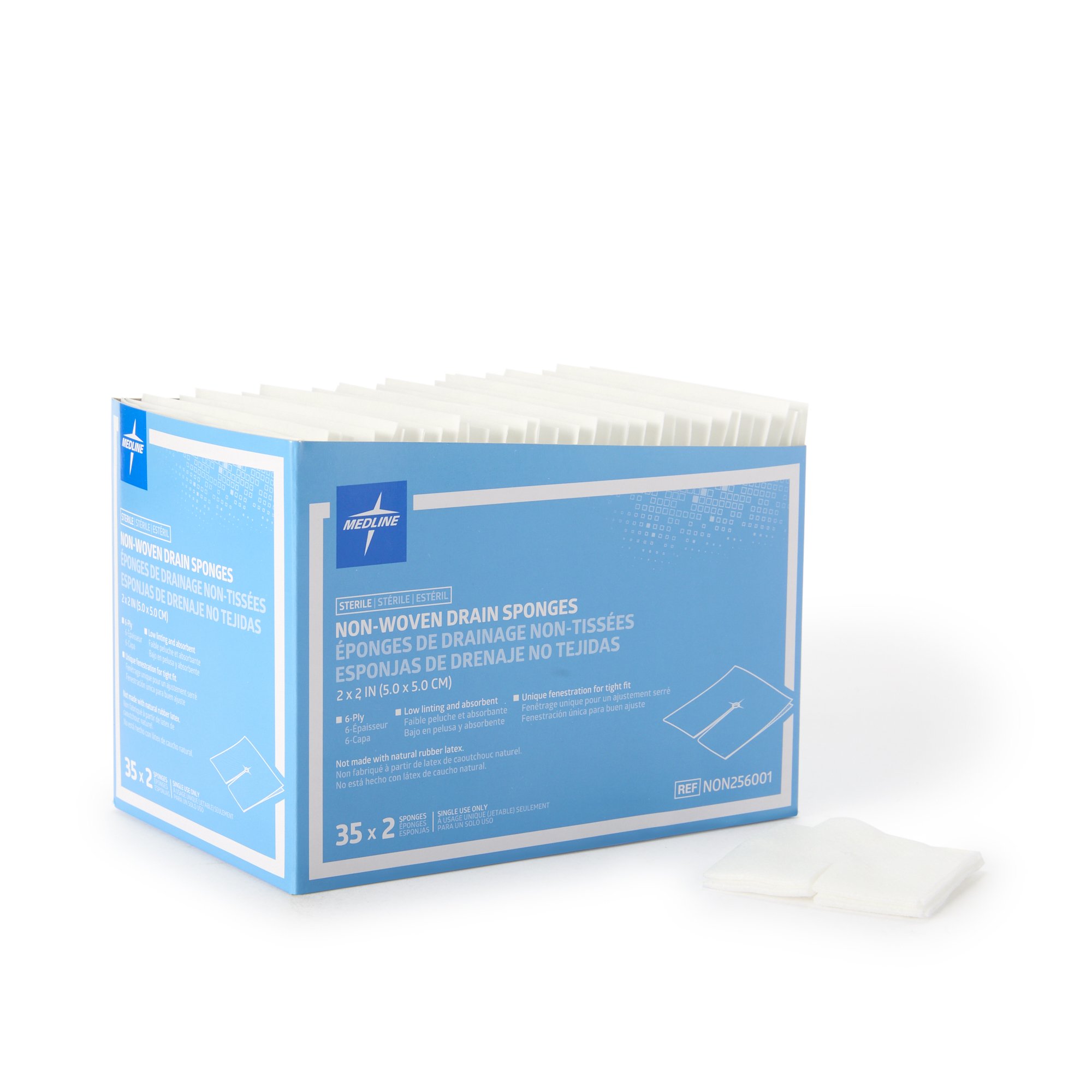 Medline NON256001 - 1/Pack, 35/Box, 700/Case