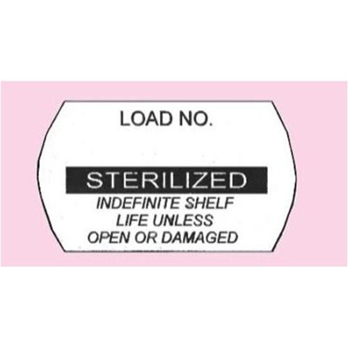 Healthmark Industries - H369023S Pre-Printed Label Laboratory Use Black / White Sterilized Black Sterilization Label