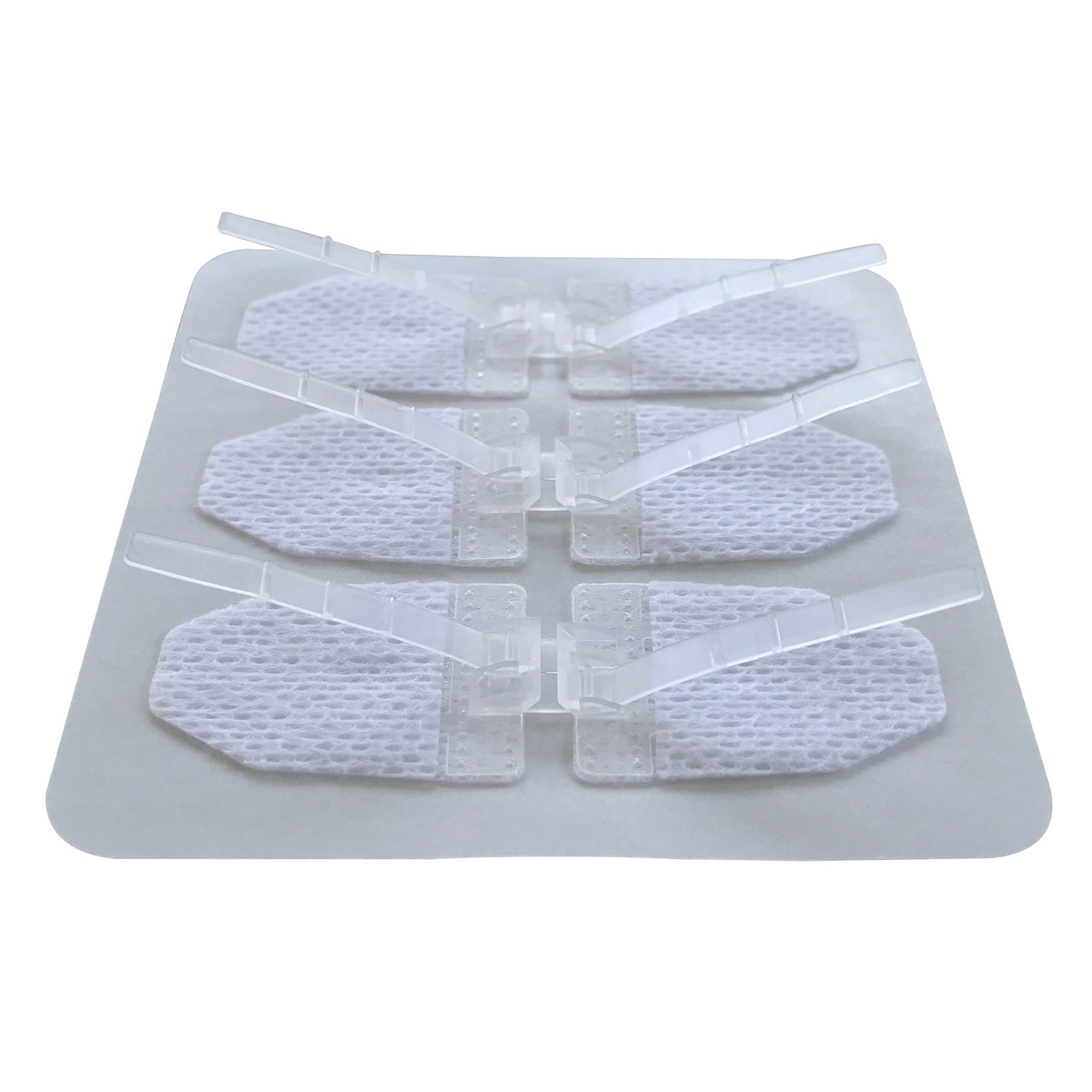 DermaClip US LLC - 62004 Non-Invasive Skin Closure DermaClip® 3 Inch X 21 mm Polypropylene Ventilated Strip Clear
